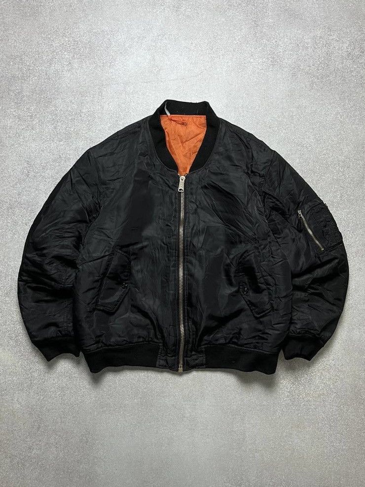 Vintage Vintage MA-1 Bomber Alpha Jacket M Size US M / EU 48-50 / 2 - 1 Thumbnail