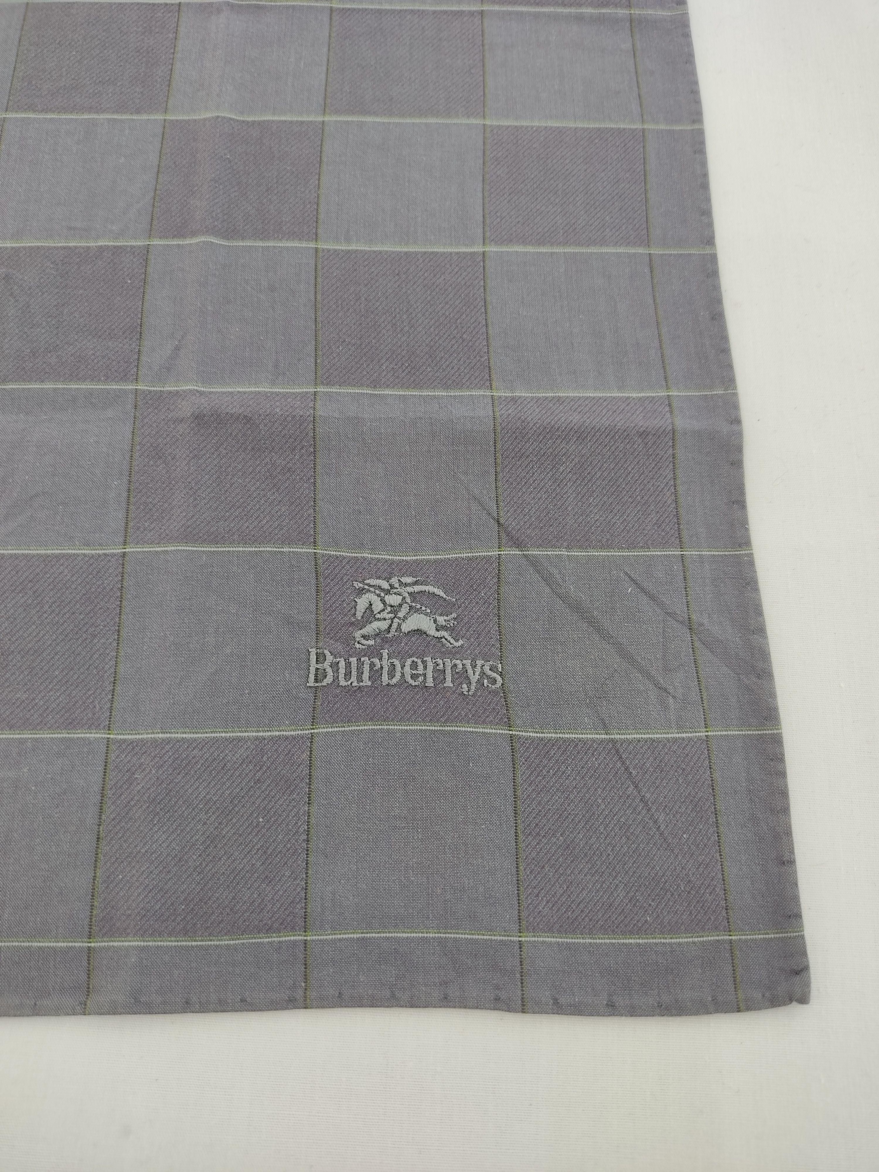 Burberry × Vintage Vintage Burberry Handkerchief / Neckwear / Bandana Size ONE SIZE - 4 Thumbnail