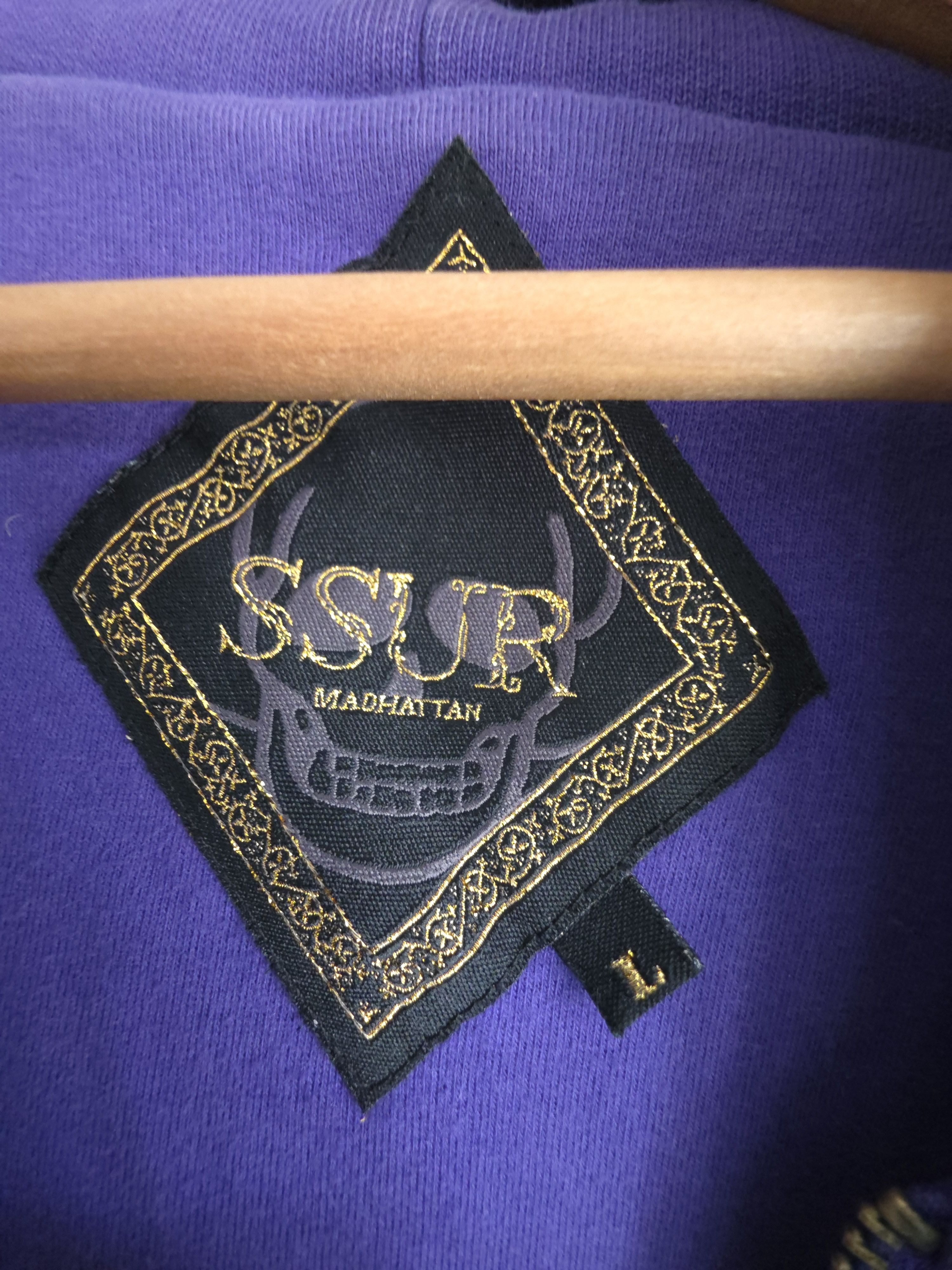 SSUR 7 Pearls Okiyo-e Hoodie Size US L / EU 52-54 / 3 - 3 Thumbnail