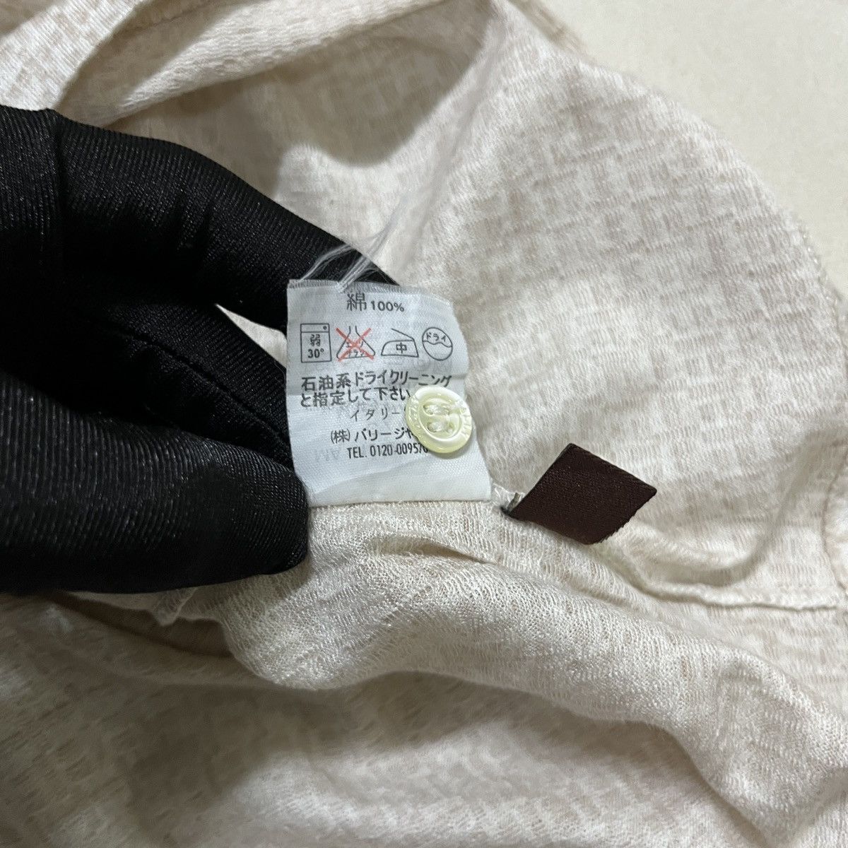 Bally × Vintage Vintage Bally Monogram Longsleeve Polo Shirt Size US S / EU 44-46 / 1 - 10 Thumbnail