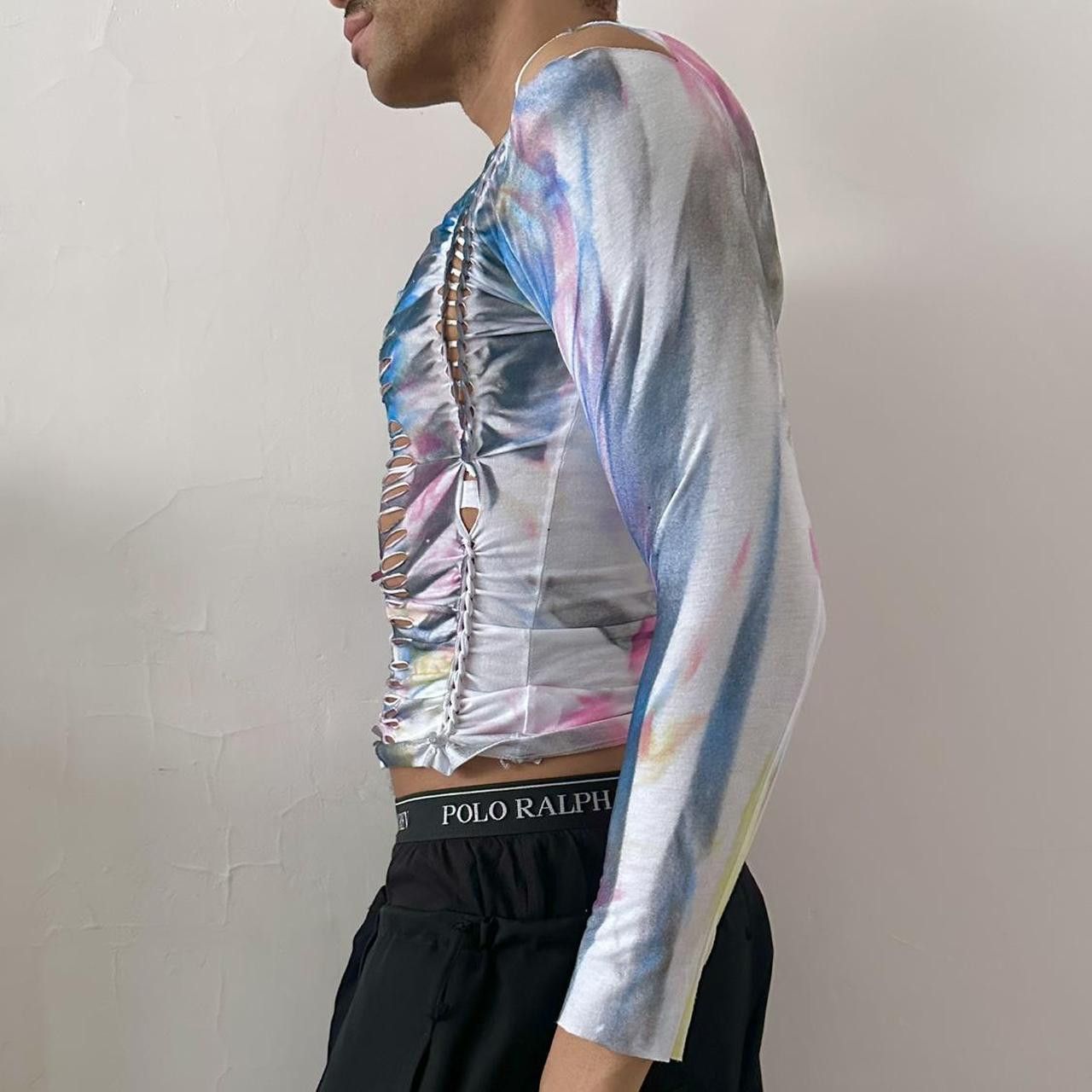 Other ASTROBOI* 'Hearts' White Rhinestone Print T-shirt - Small Size US S / EU 44-46 / 1 - 5 Thumbnail