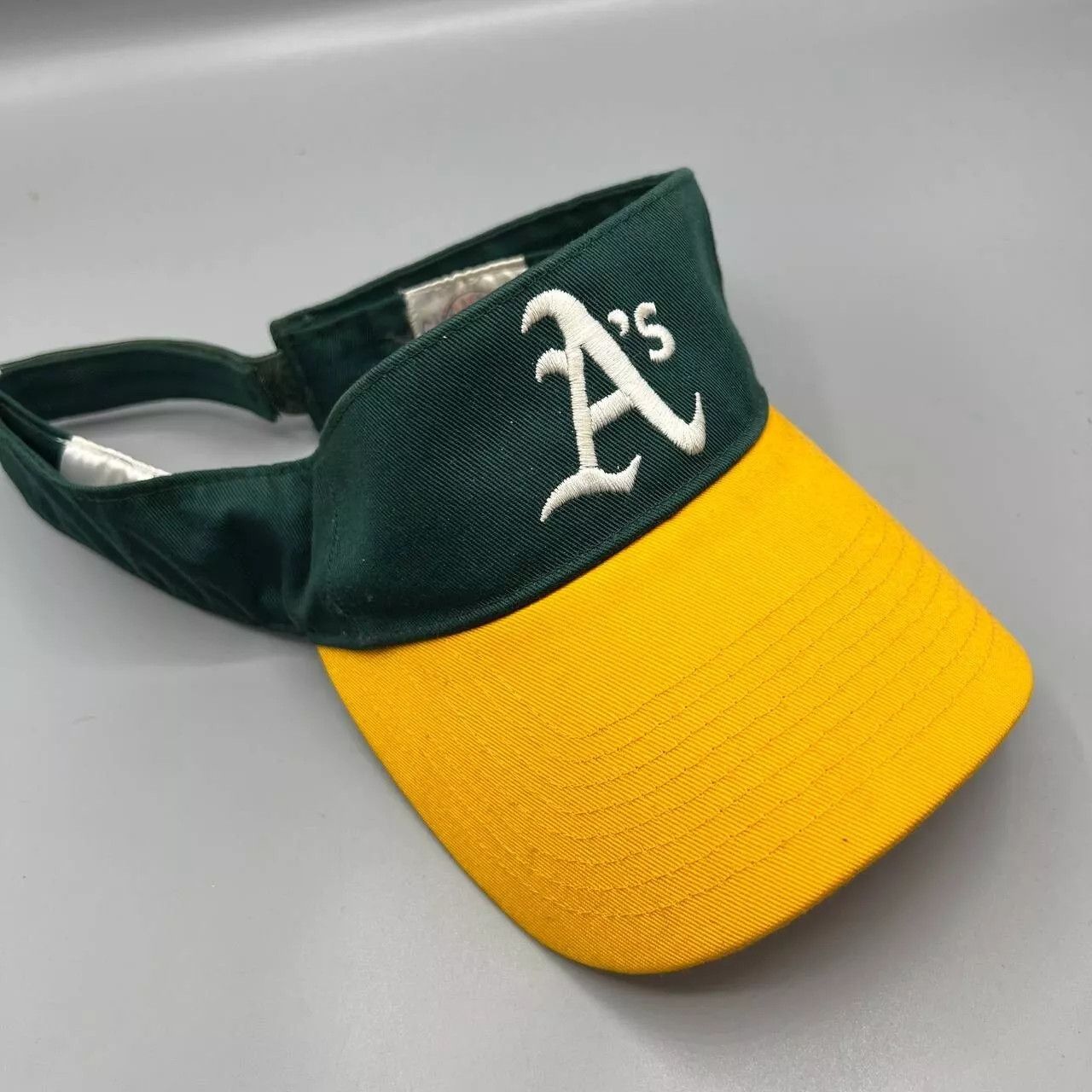 Other Oakland Athletics Visor Hat Men Outdoor Cap Strap Back Cap Size ONE SIZE - 3 Thumbnail