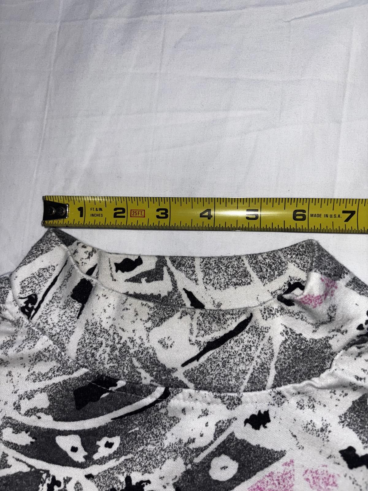 Soffe Soffe Vintage Butterfly Print Cropped Top Size M / US 6-8 / IT 42-44 - 6 Thumbnail