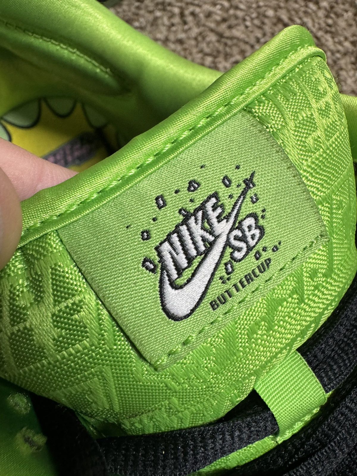 Nike Nike SB Dunk Low Powerpuff Buttercup Size 9.5 Sneakers Shoes Size US 9.5 / EU 42-43 - 8 Thumbnail