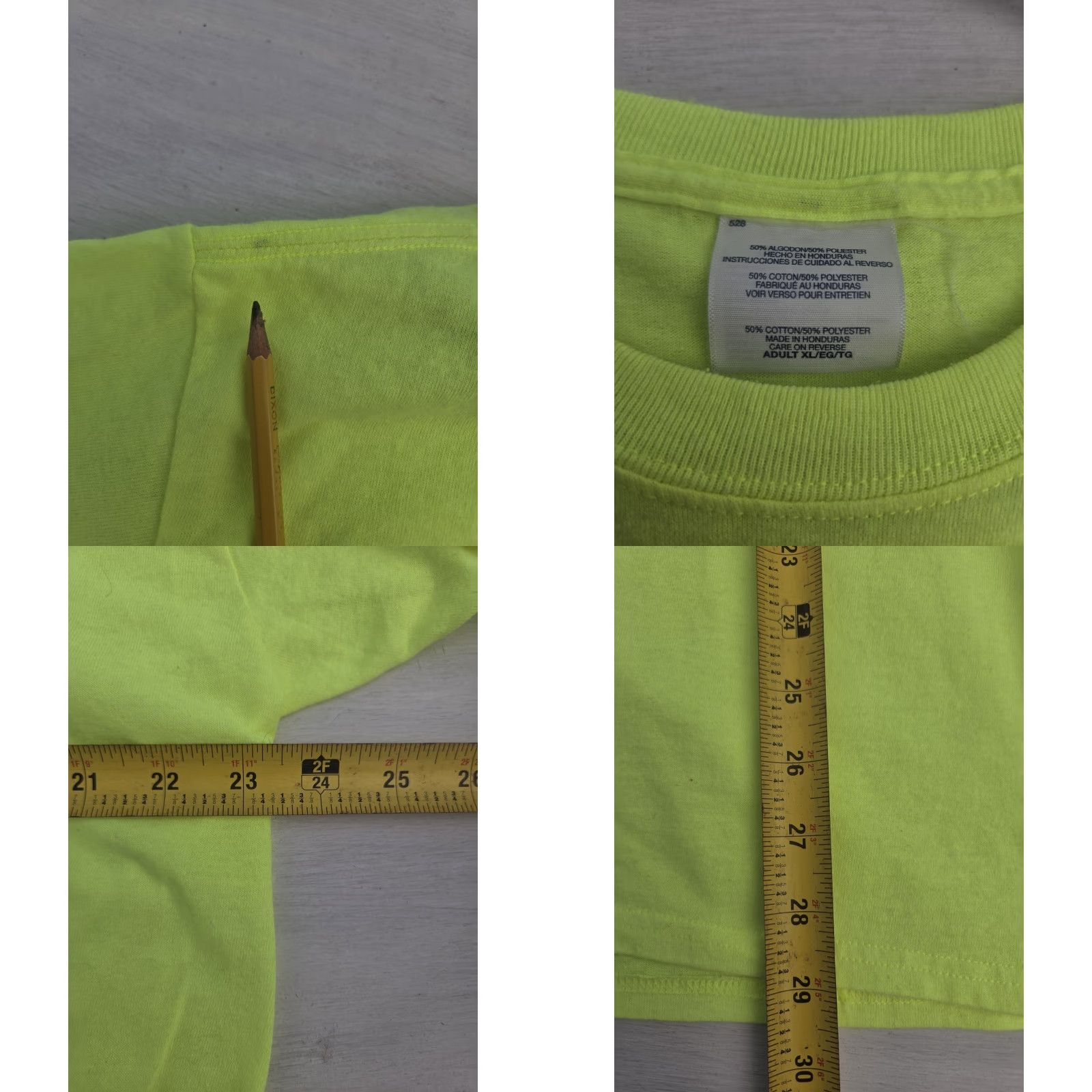 Vintage VINTAGE Bike Week Daytona Beach T Shirt Mens XL Safety Yellow Beach Biker Motorcycle 2015 74th Mens XL Yellow Size US XL / EU 56 / 4 - 8 Thumbnail