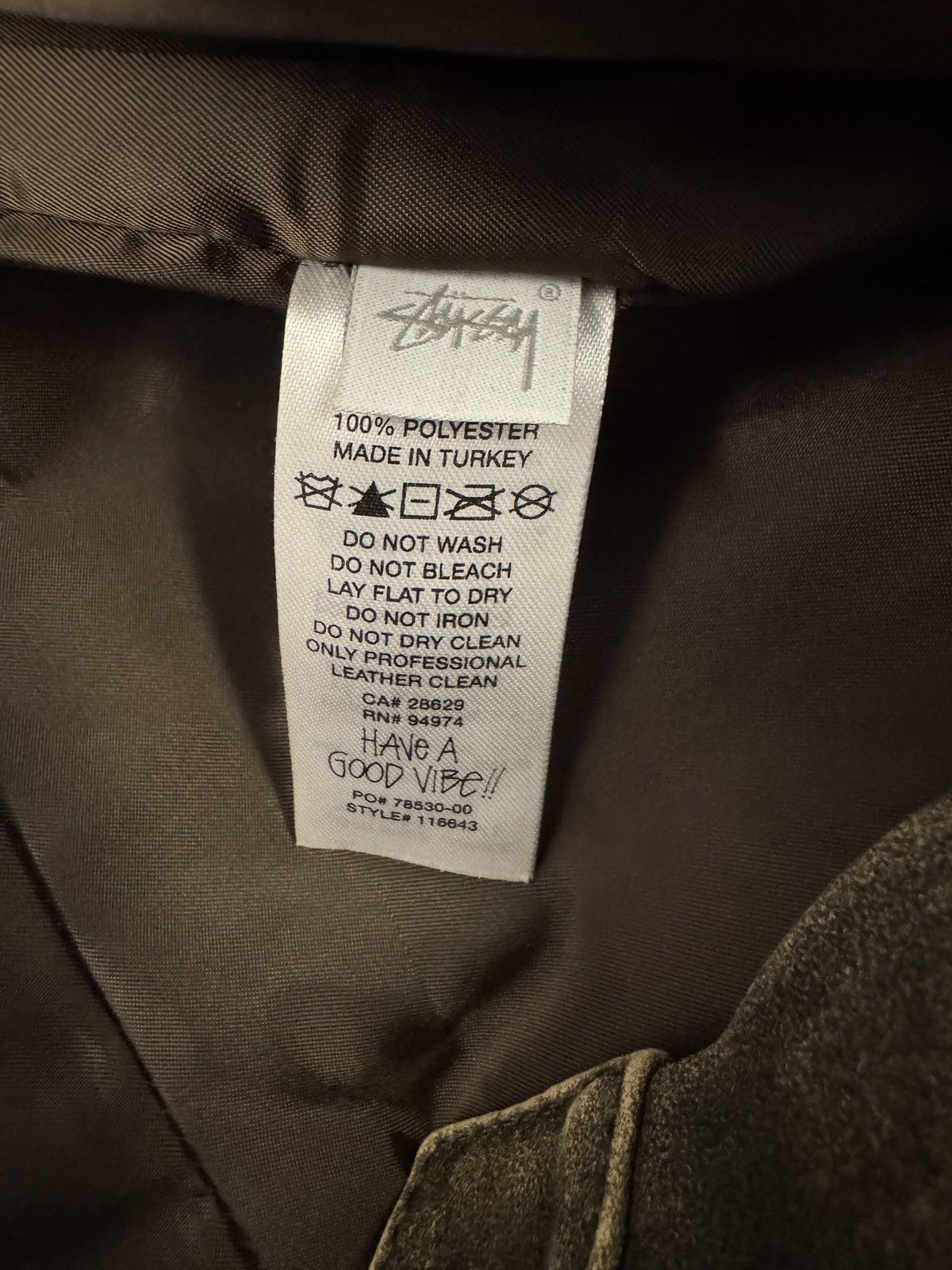 Stussy Stussy Workpant Distressed Leather Size US 32 / EU 48 - 7 Thumbnail