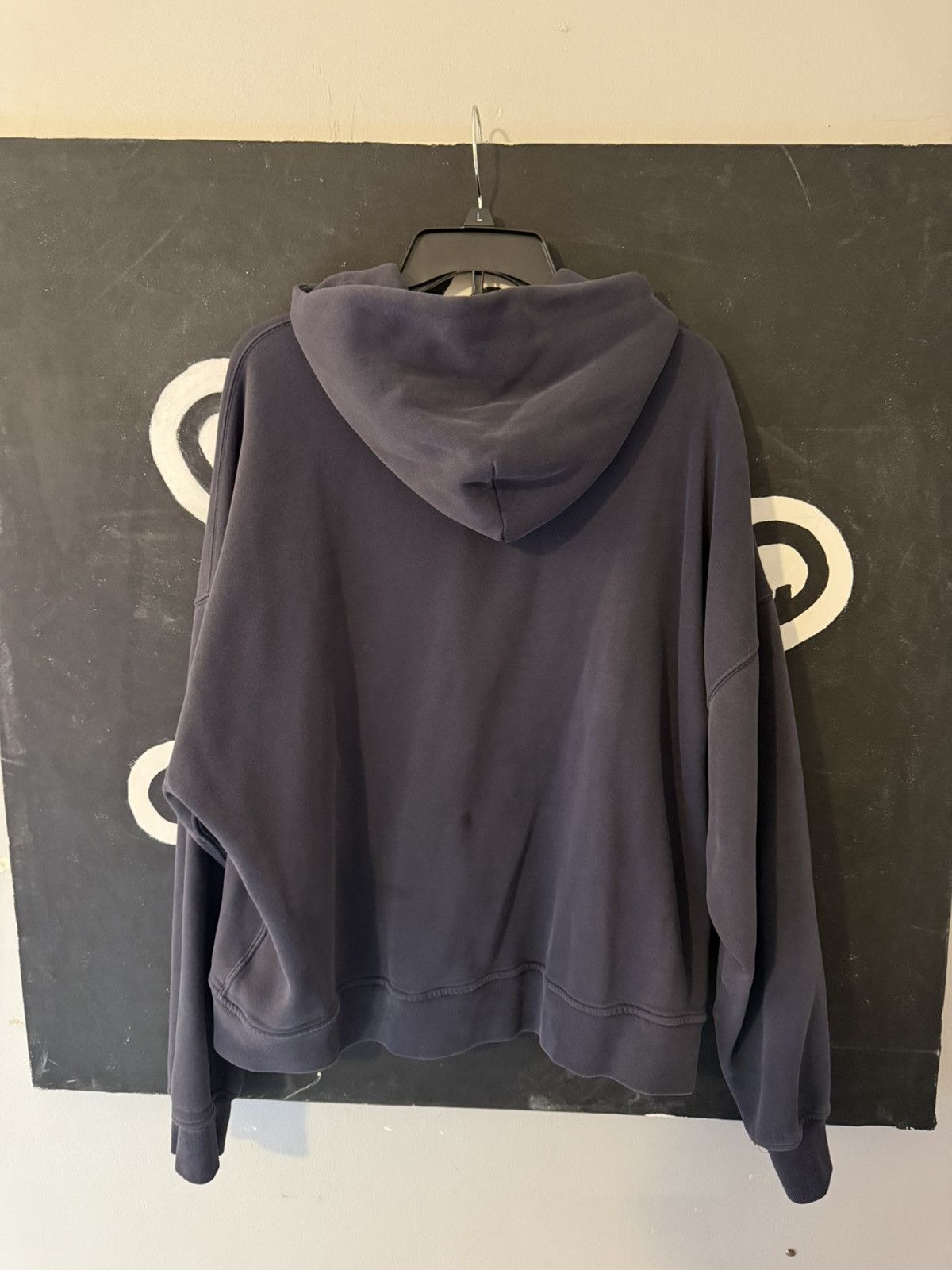 Abercrombie & Fitch Abercrombie & Fitch Cropped Zip-Up Hoodie - Navy Size US L / EU 52-54 / 3 - 5 Thumbnail