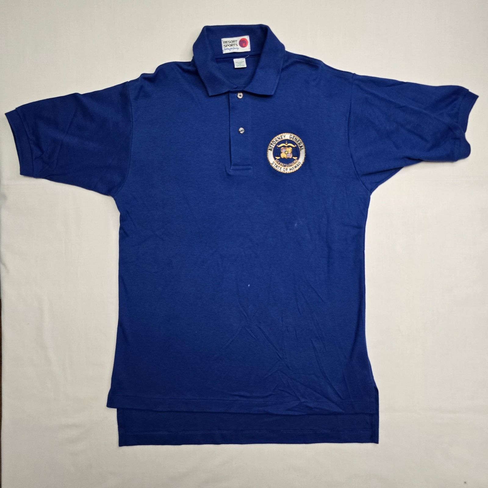 Vintage Vintage State Hawaii Department Attorney General Polo Shirt Size US M / EU 48-50 / 2 - 1 Thumbnail