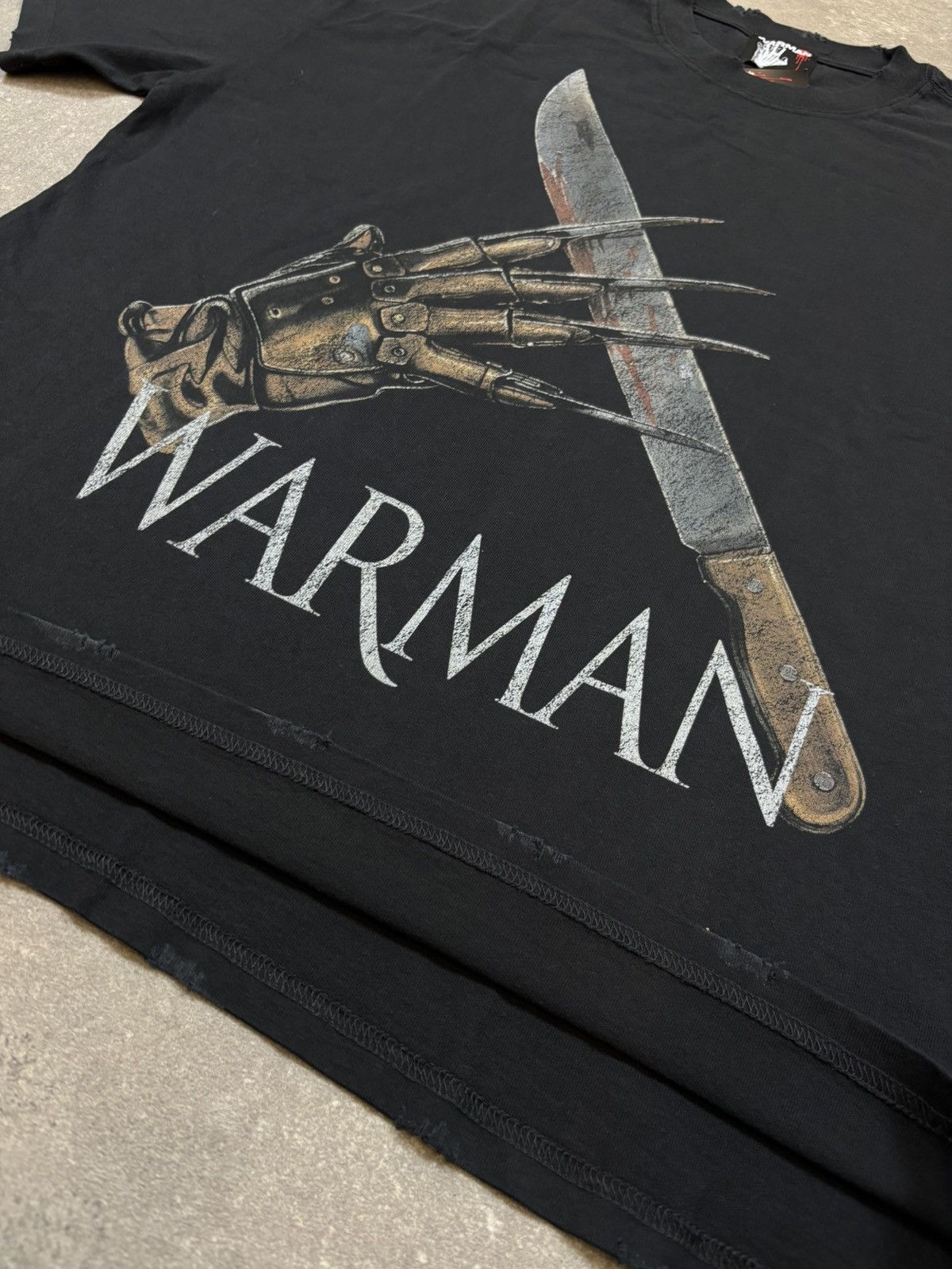 Other WARMAN CHOOSE YOUR FIGHTER GRAPHIC T-SHIRT, WASHED BLACK Size US M / EU 48-50 / 2 - 4 Thumbnail
