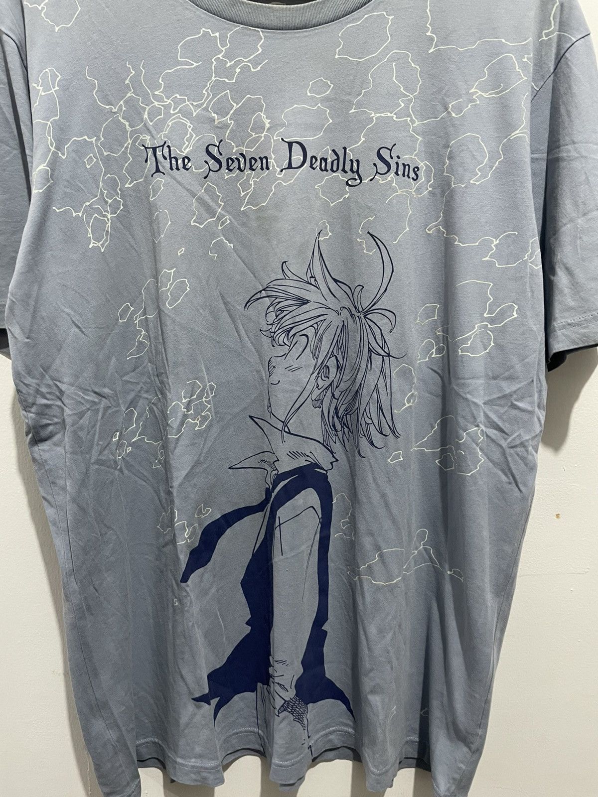 Beauty Beast × If Six Was Nine × Japanese Brand THE SEVEN DEADLY SINS ANIME POEM TEE Size US L / EU 52-54 / 3 - 4 Thumbnail