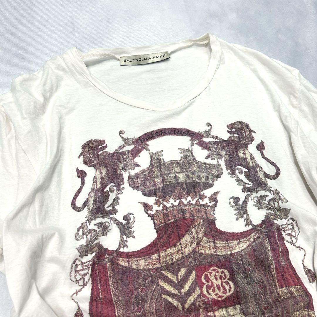 トップス BALENCIAGA - coat of arms t Balenciaga Coat of Arms T