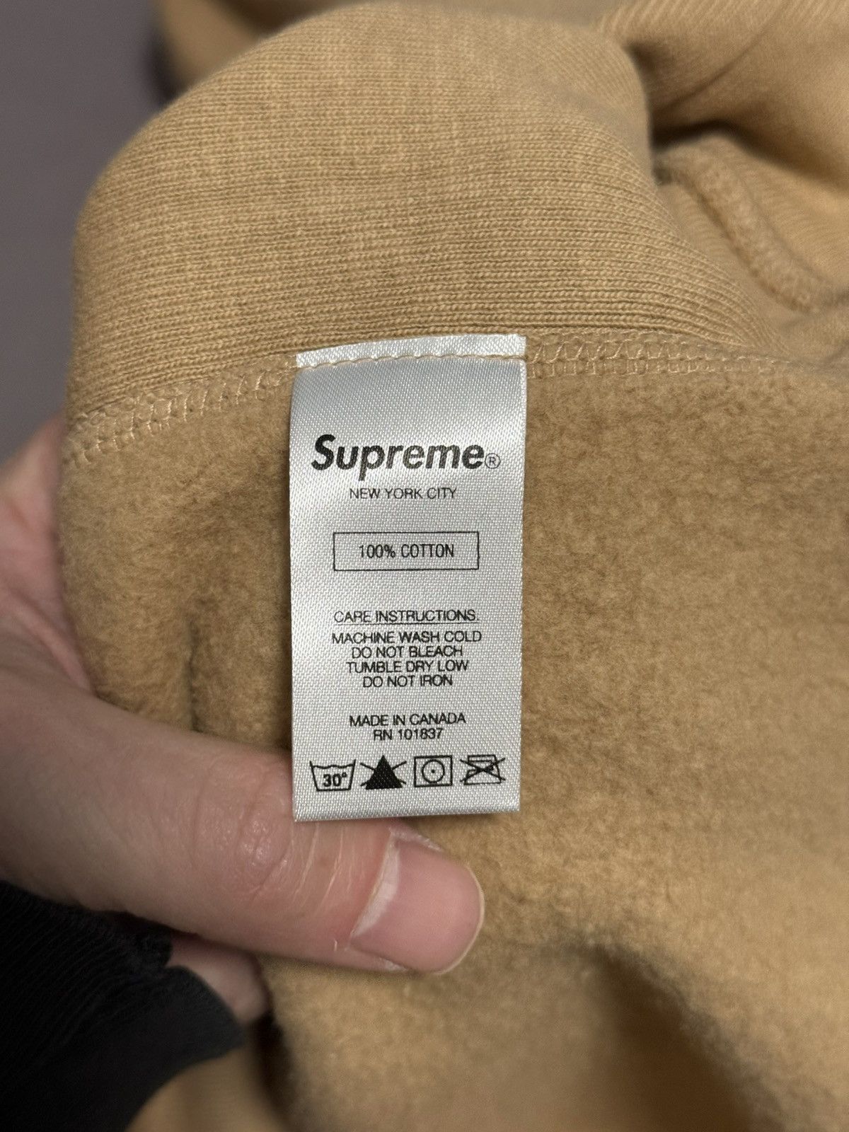 Supreme Supreme ss18 sleeve embroidery hooded sweatshirt Size US M / EU 48-50 / 2 - 6 Thumbnail