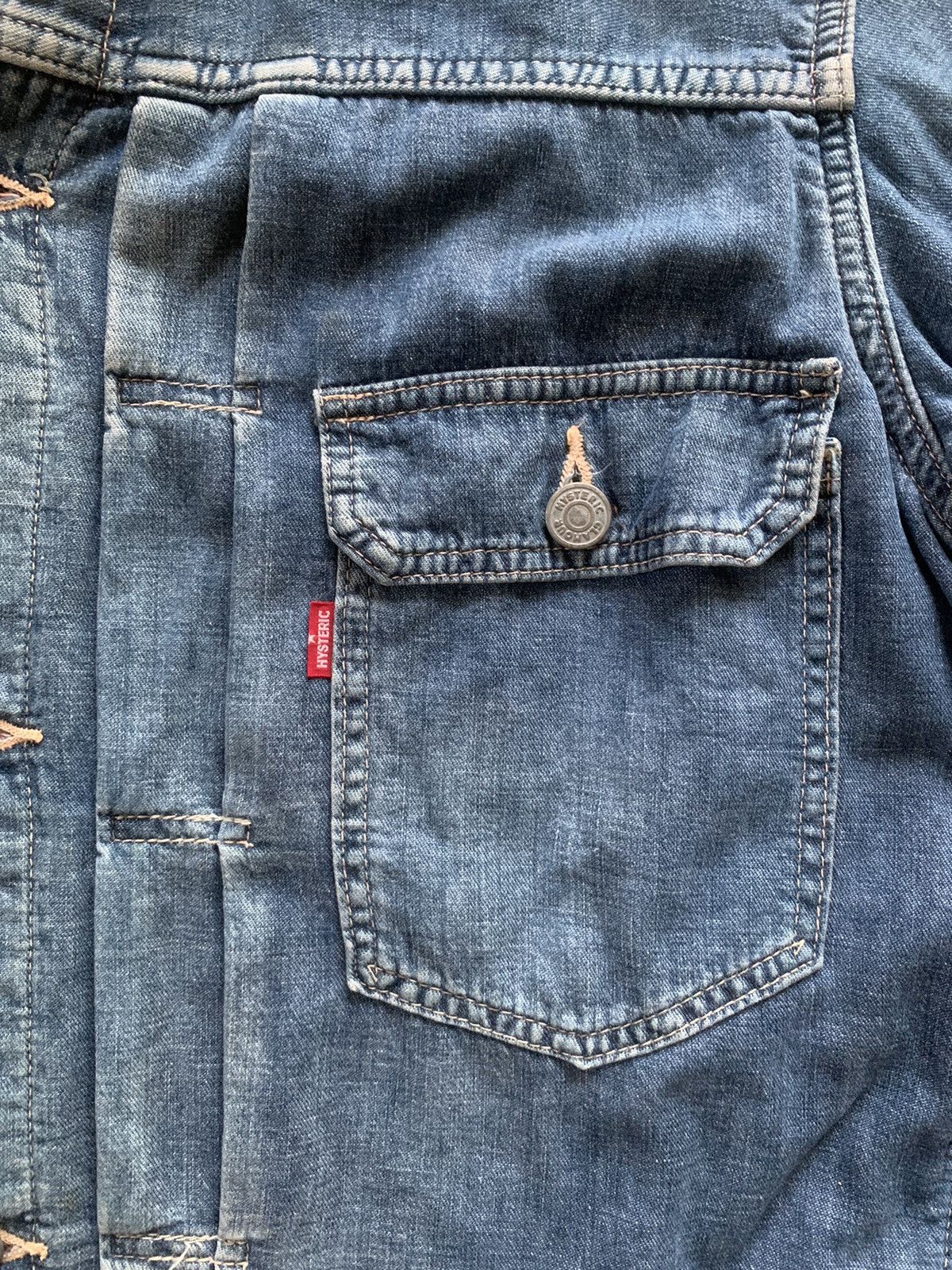 Hysteric Glamour × Japanese Brand Hysteric Glamour type II custom back patches jacket Size US L / EU 52-54 / 3 - 4 Thumbnail
