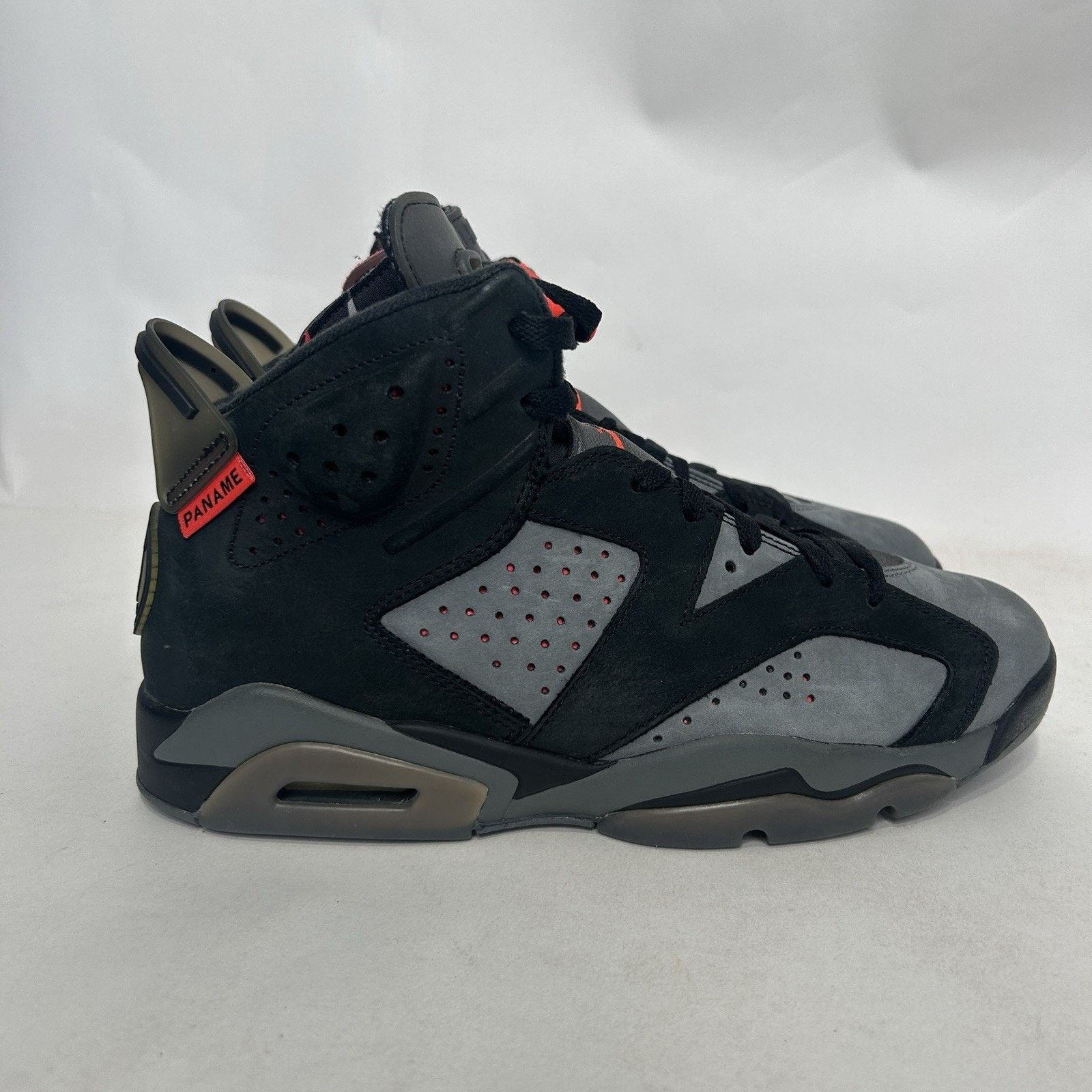 Jordan Brand Nike Air Jordan 6 Retro X Paris Saint Germain “Iron Grey” Size US 10 / EU 43 - 4 Thumbnail