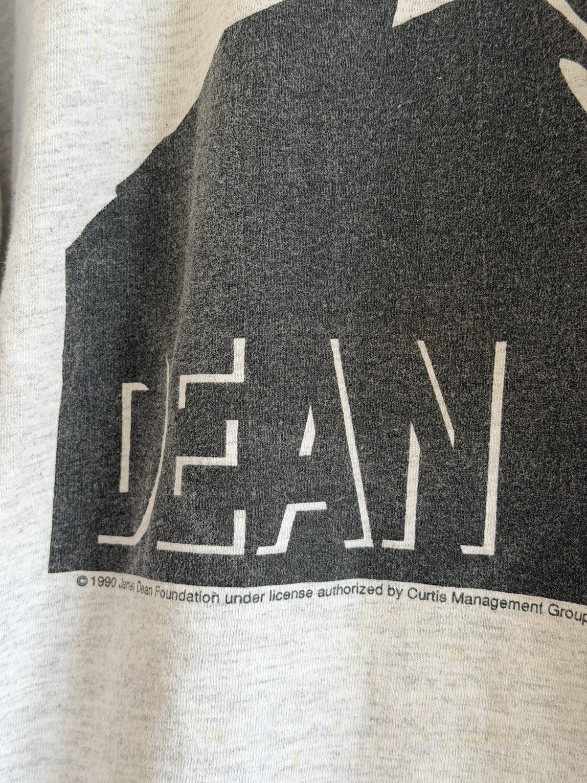 Vintage *RARE* VINTAGE 1990 90s JAMES DEAN HOLLYWOOD ACTOR MOVIE TEE Size US XL / EU 56 / 4 - 4 Thumbnail