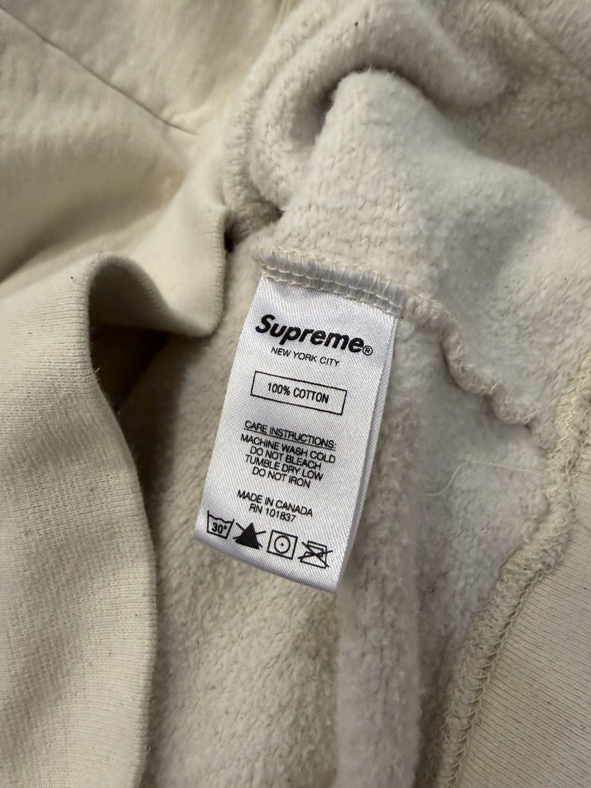 Supreme Supreme Script Hoodie Size US XL / EU 56 / 4 - 4 Thumbnail