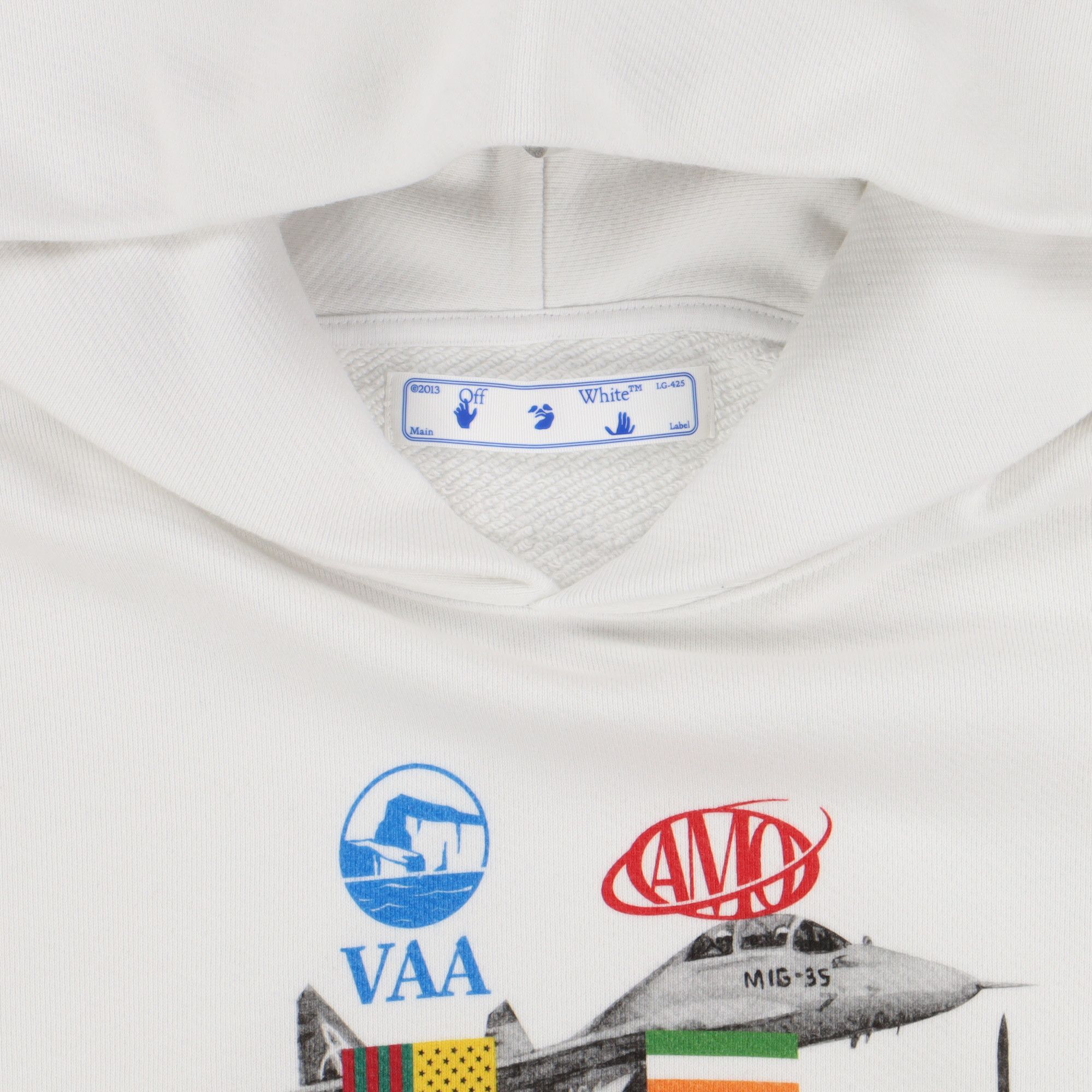 Off-White White Miami Design District Flagship Oversized Hoodie Size US XL / EU 56 / 4 - 5 Thumbnail
