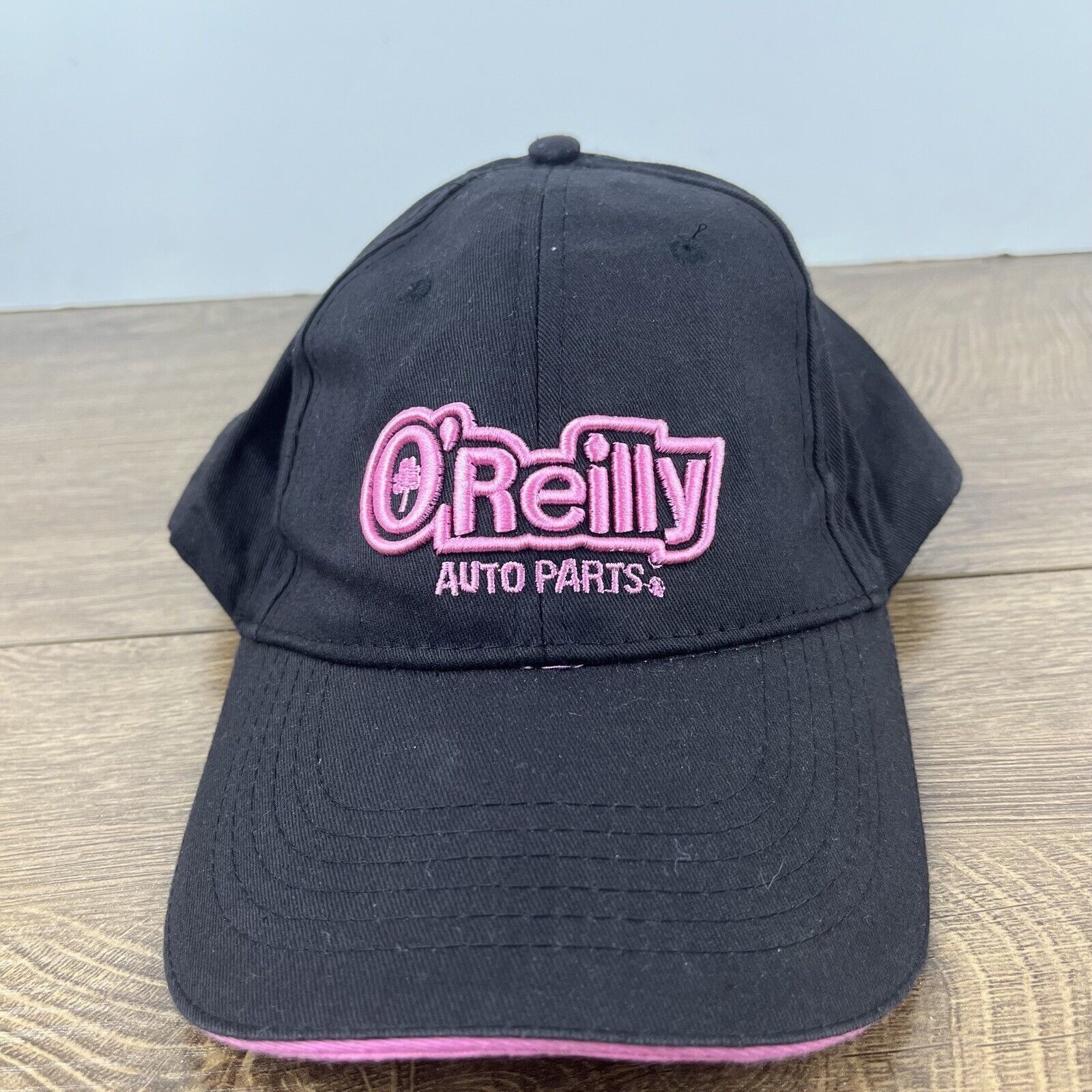 Other O'Reilly Auto Parts Hat Pink Black Hat Black Hat Adjustable Size ONE SIZE - 3 Thumbnail