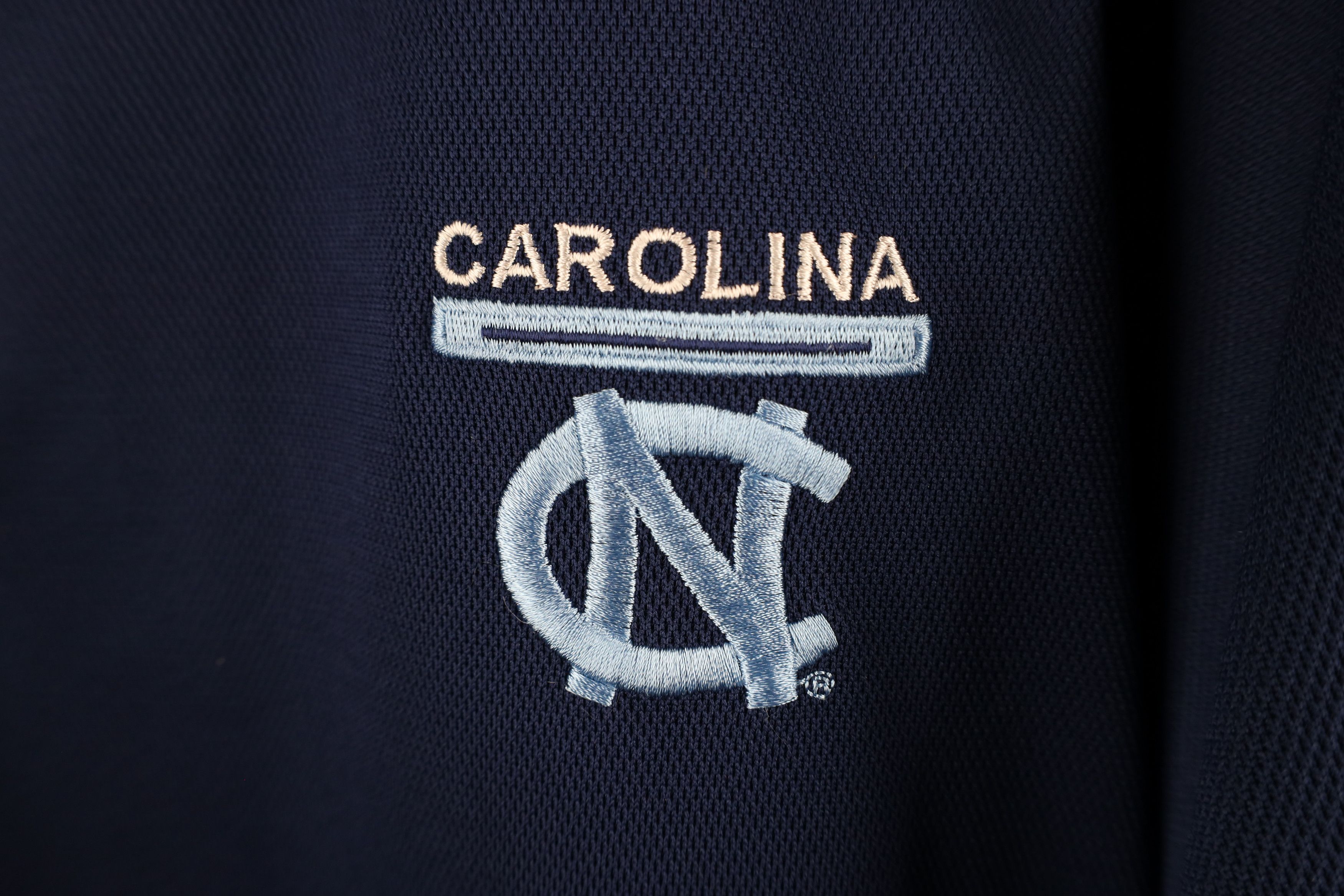Starter × Vintage Vintage 90s Starter University of North Carolina Polo Shirt Size US XXL / EU 58 / 5 - 4 Thumbnail