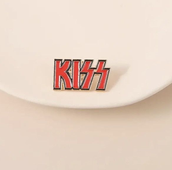 Band Tees KISS enamel pin Size ONE SIZE - 4 Thumbnail
