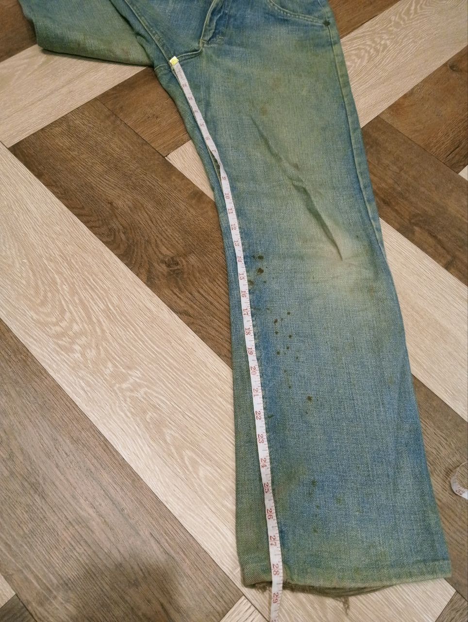 Lee RARE VINTAGE LEE RIDERS TALON ZIPPER JEANS Size US 29 - 20 Thumbnail