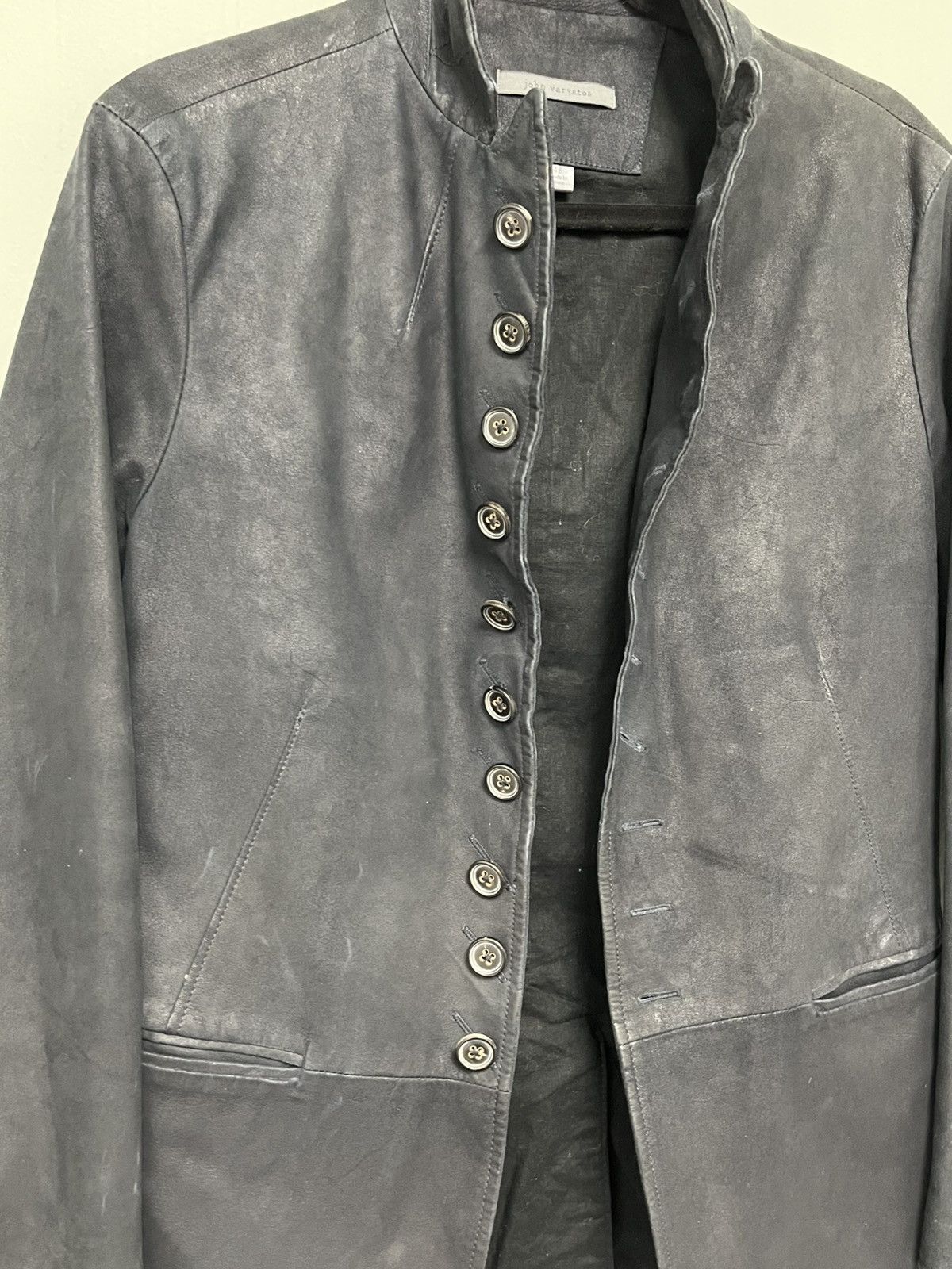 John Varvatos Goat suede Woodward multibutton Jacket. Size EU 46 USA 36 Size US S / EU 44-46 / 1 - 6 Thumbnail
