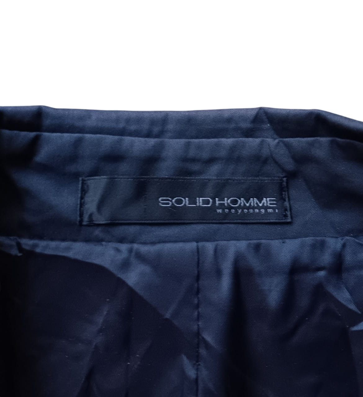 Wooyoungmi Solid Homme by wooyoungmi black coat jacket Size US M / EU 48-50 / 2 - 6 Thumbnail