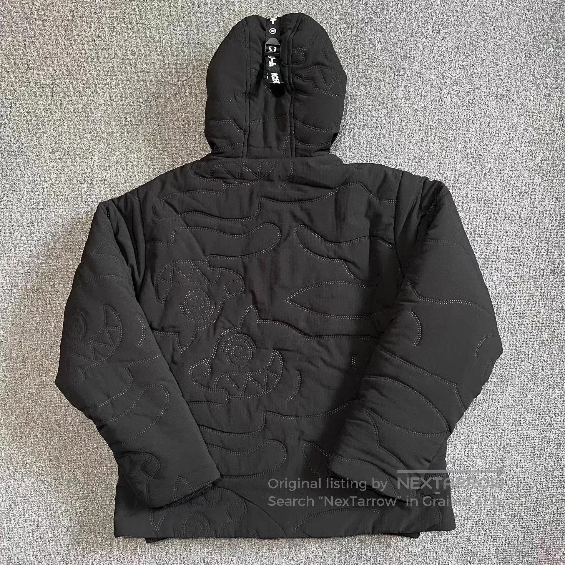 Billionaire Boys Club Black Quilted Hooded Jacket with Red Lining. Size US S / EU 44-46 / 1 - 2 Thumbnail
