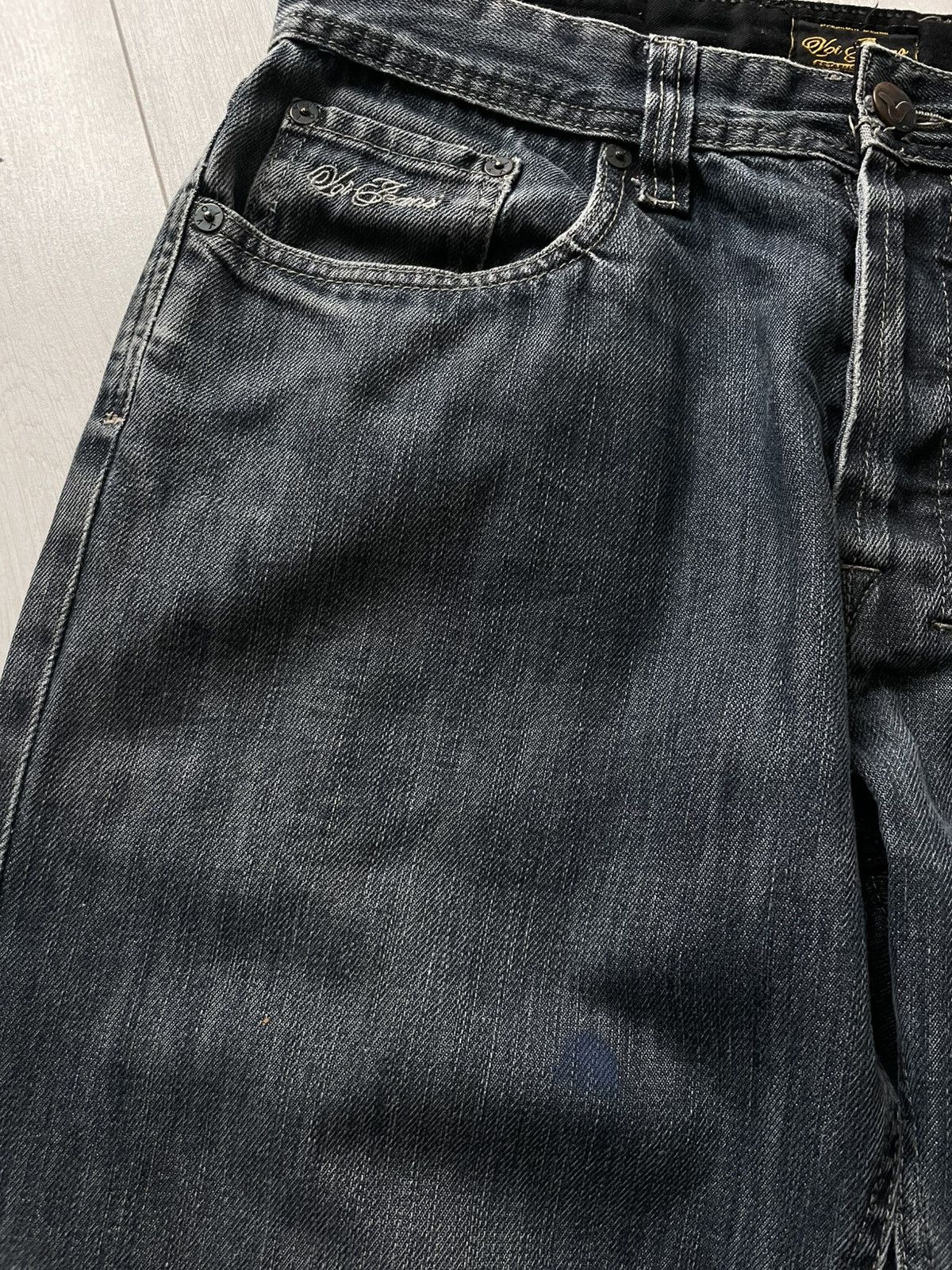 Voi Jeans Vintage Y2K Voi Jeans Denim 00’s Strass Logo Pants RARE Size US 32 / EU 48 - 9 Thumbnail
