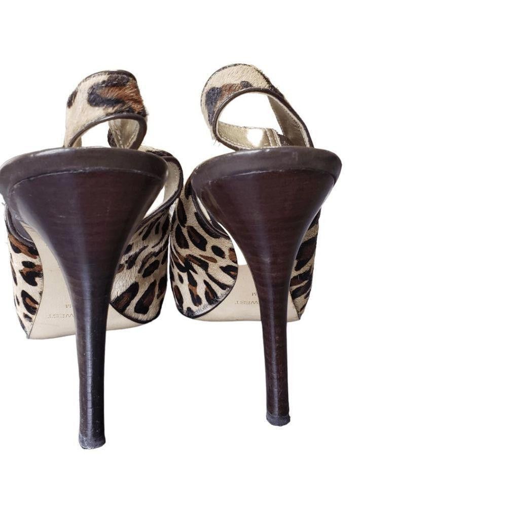 Nine West CT1615 Ladies Cheeta Print Nine West Heels 3.5" size 9.5 Size US 9.5 / IT 39.5 - 4 Thumbnail