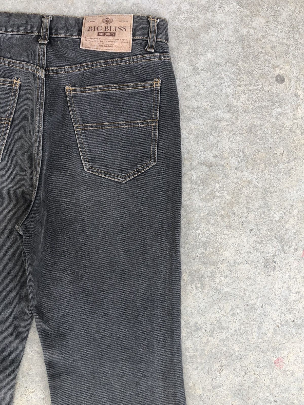 If Six Was Nine Japanese Big Bliss Flared Jeans Distressed Jeans Size US 31 - 10 Thumbnail