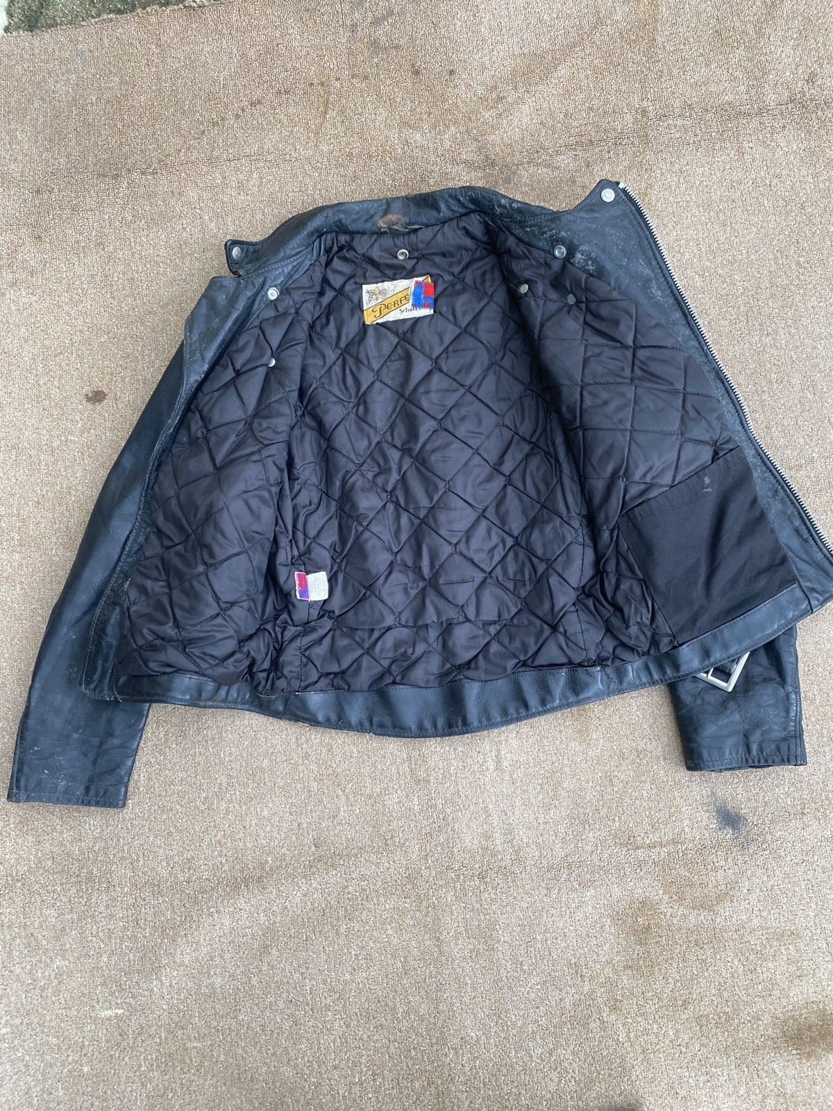 Schott × Vintage Vintage schott perfector double colar leather jacket Size US M / EU 48-50 / 2 - 11 Thumbnail