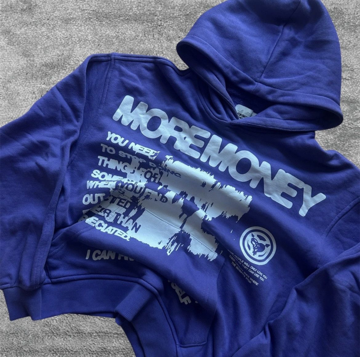 Other Purple sweatshirt "More Money More Love" Size US XS / EU 42 / 0 - 2 Thumbnail