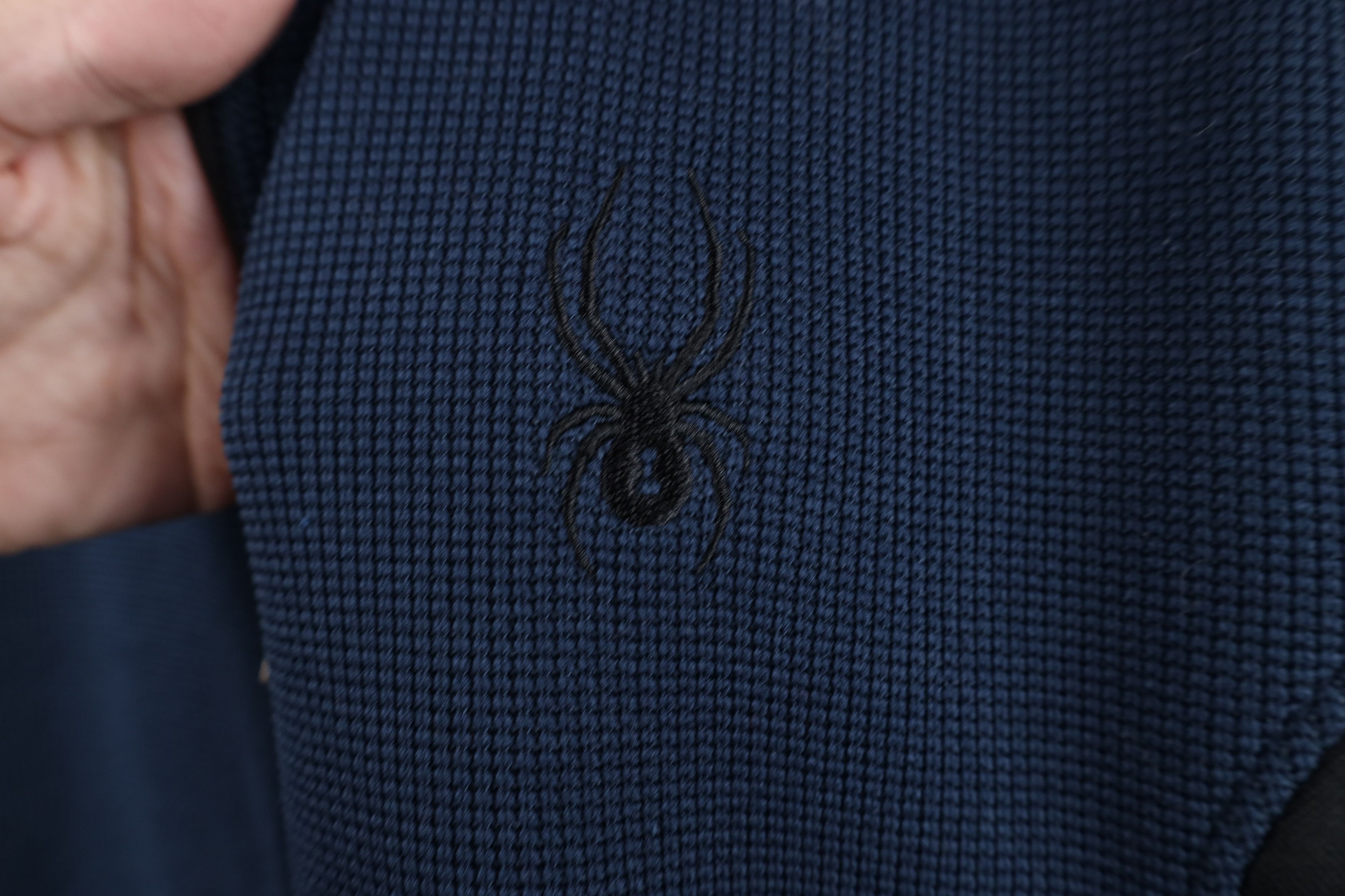 Spyder Spyder Color Block Thermal Knit Frontier Sweater Jacket Blue Size US M / EU 48-50 / 2 - 4 Thumbnail