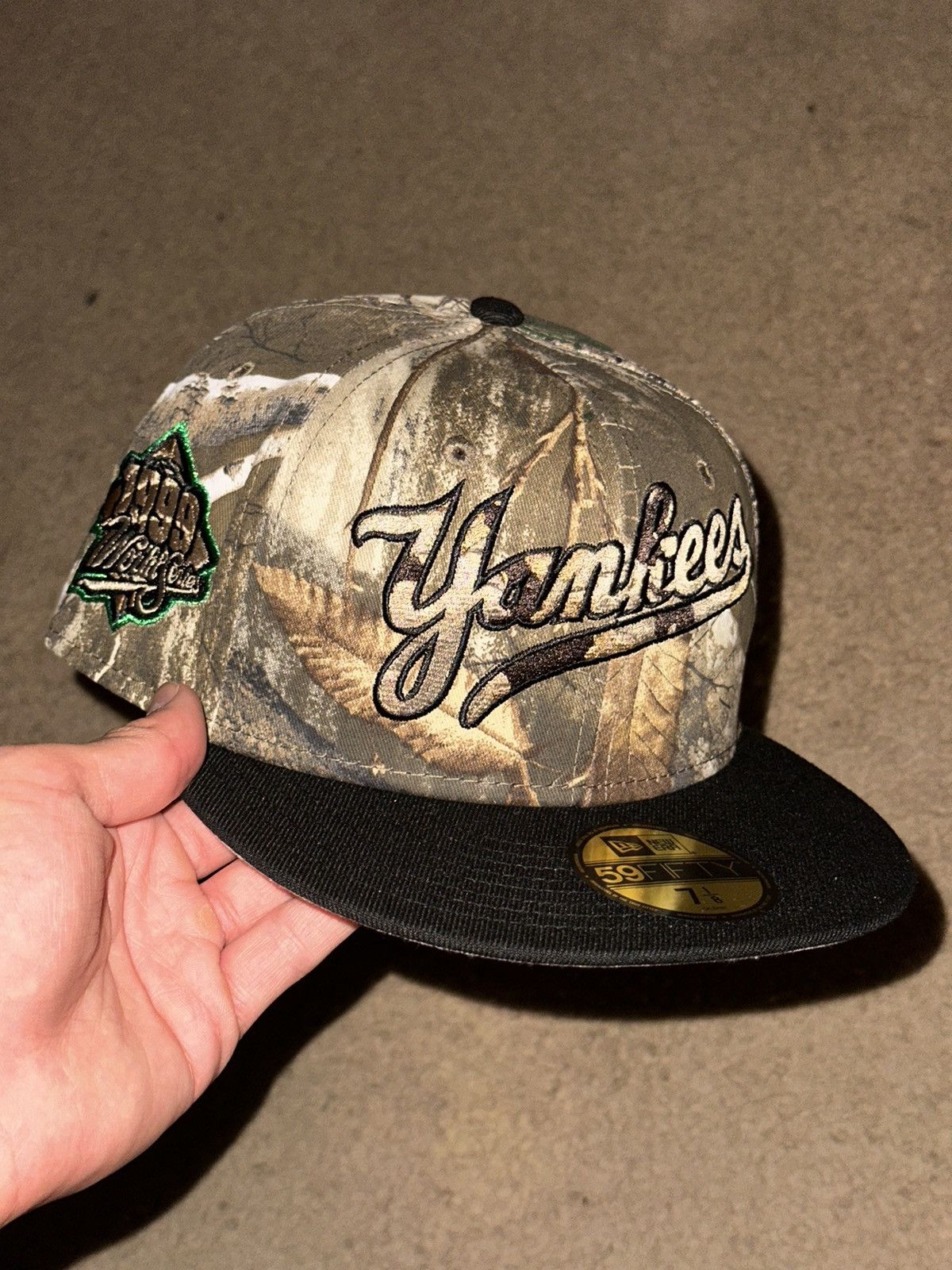 Capsule x New Era New York Yankees Mint Brim hat DS outlet 7 1/8 Hatclub