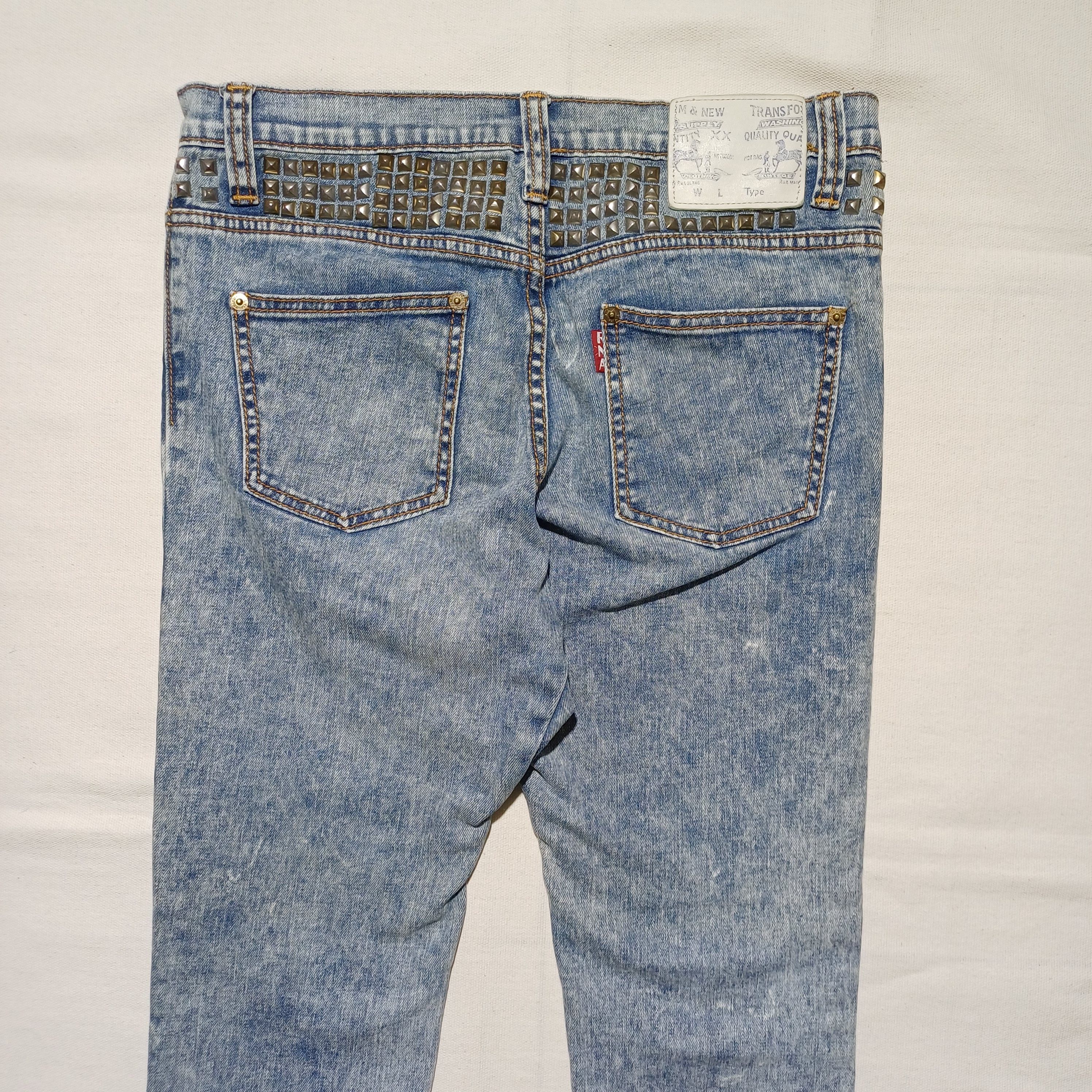 Other Skinny Jeans Studed Punk by RNA Japan Size US 32 / EU 48 - 8 Thumbnail