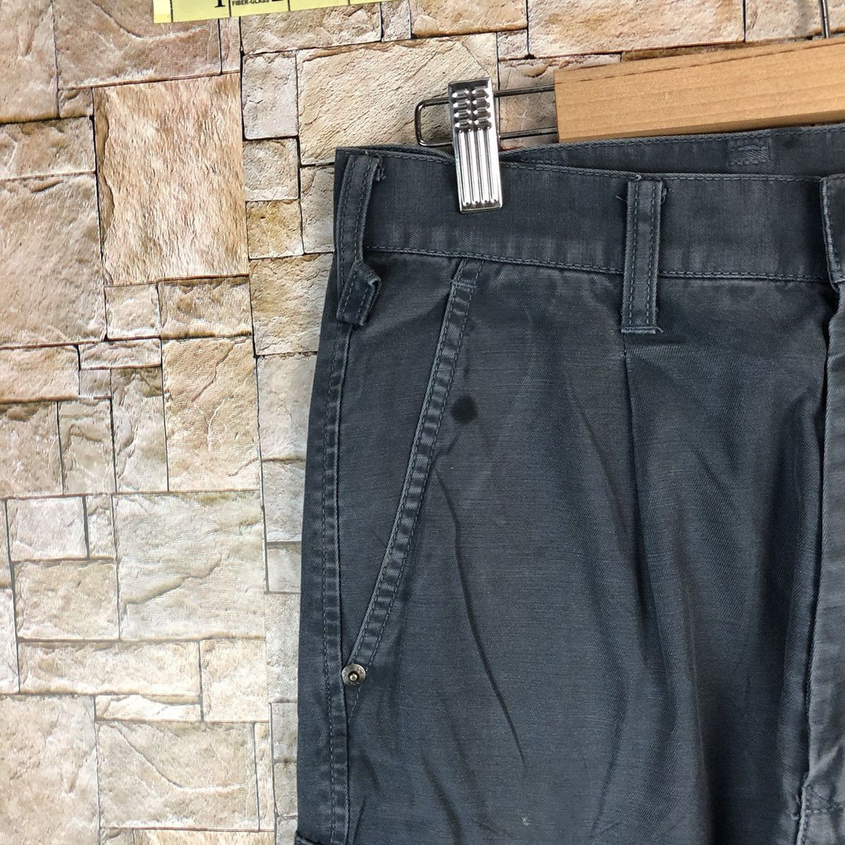 Japanese Brand × Vintage G.Ground faded ripped patchwork Cargo Pants #A993 Size US 29 - 7 Thumbnail