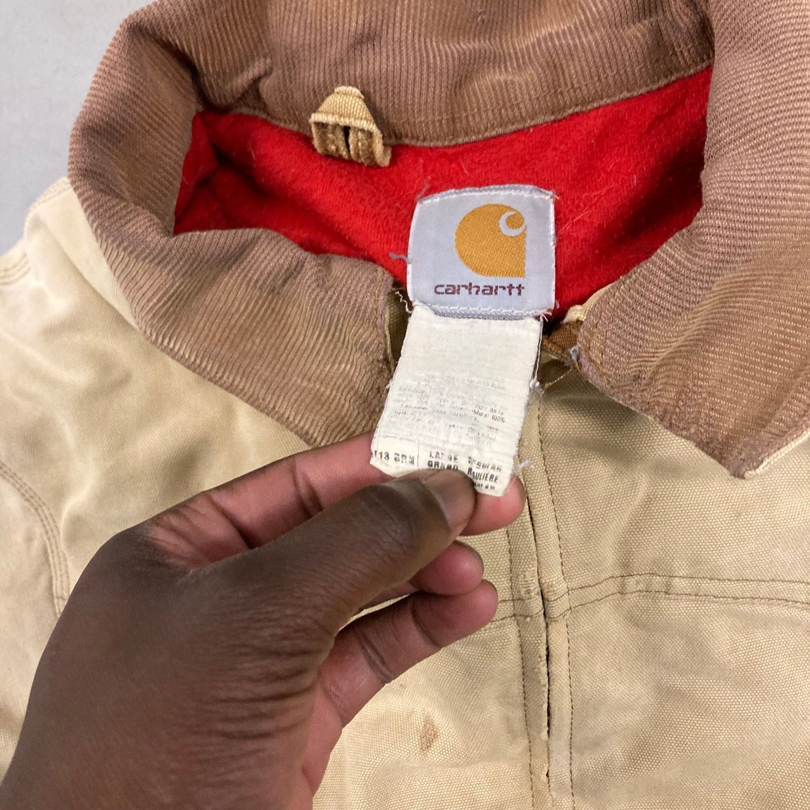 Carhartt × Vintage Vintage distressed carhartt Santa Fe bomber Jacket Size US L / EU 52-54 / 3 - 5 Thumbnail