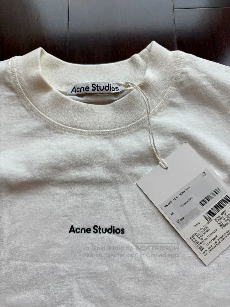 Acne Studios Acne Studios White short-sleeved top Size US XS / EU 42 / 0 - 2 Thumbnail