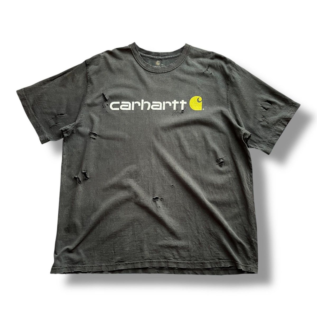 Carhartt DISTRESSED FADED CARHARTT DETROIT RIPPED TSHIRT Size US XXL / EU 58 / 5 - 3 Thumbnail