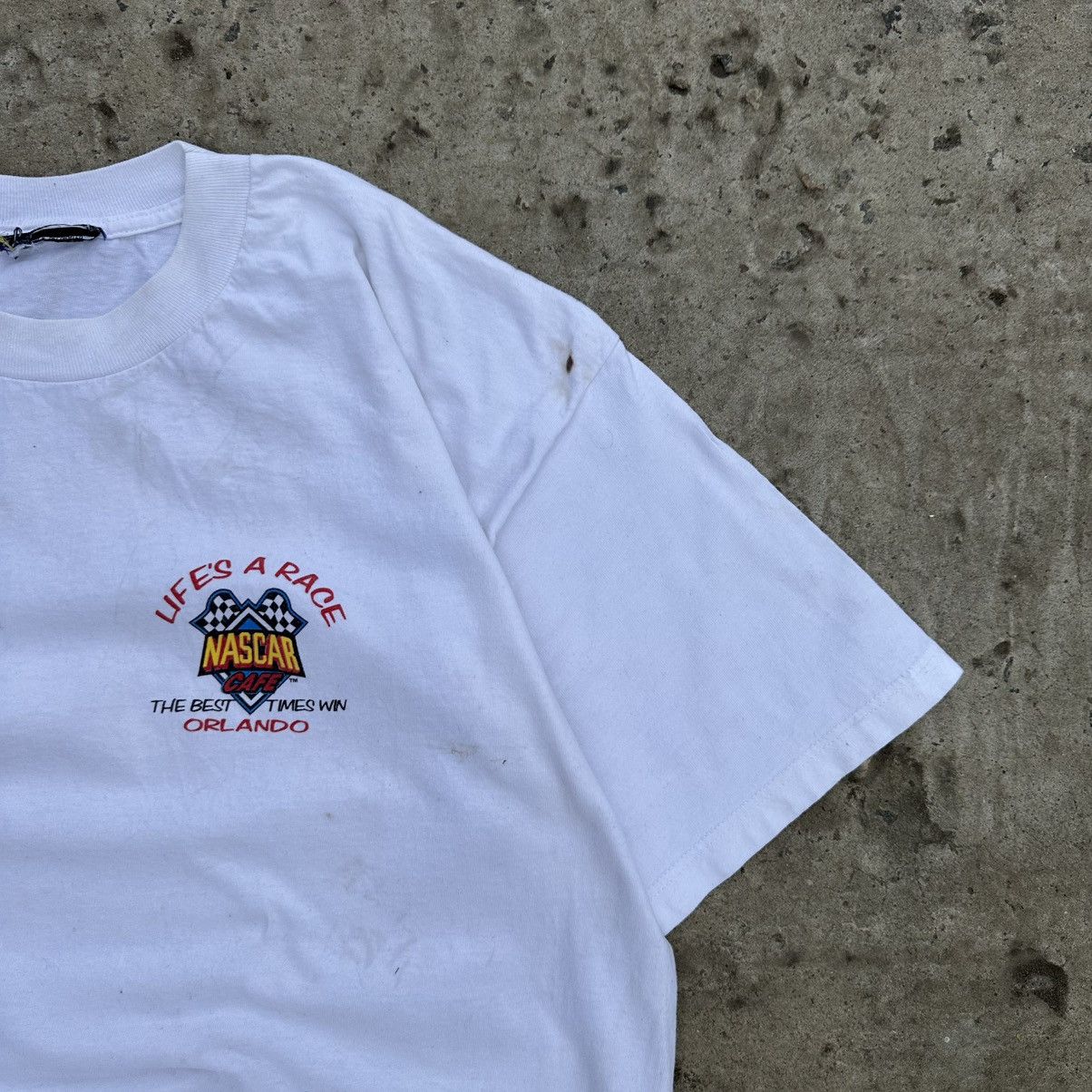 Japanese Brand × NASCAR Vintage Japanese Style NASCAR Cafe Orlando T-shirts Racing Size US L / EU 52-54 / 3 - 9 Thumbnail