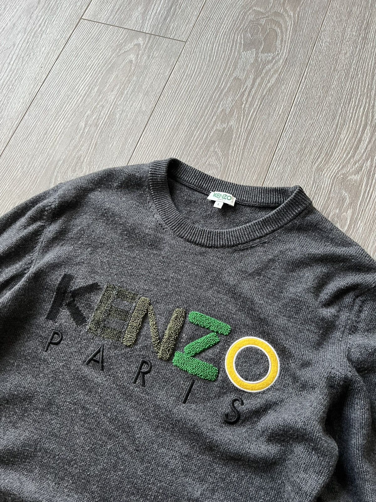Kenzo × Vintage Kenzo Paris Sweater Size US L / EU 52-54 / 3 - 3 Thumbnail