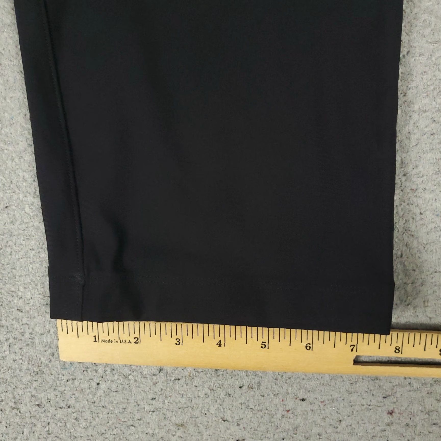 Lululemon Lululemon Pants Mens 38x33 Black Chino Trousers Flat Front Regular Fit Pocket Slash Pockets Size US 38 / EU 54 - 6 Thumbnail