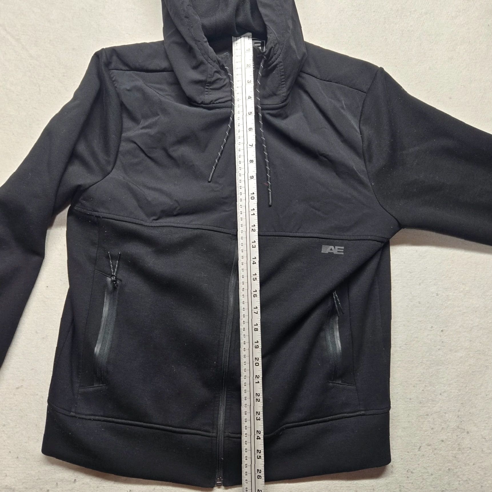 American Eagle Outfitters American Eagle Outfitters Solid Green and Black Full Zip Hoodie Jacket Adults M Mens Jacket Size US M / EU 48-50 / 2 - 7 Thumbnail