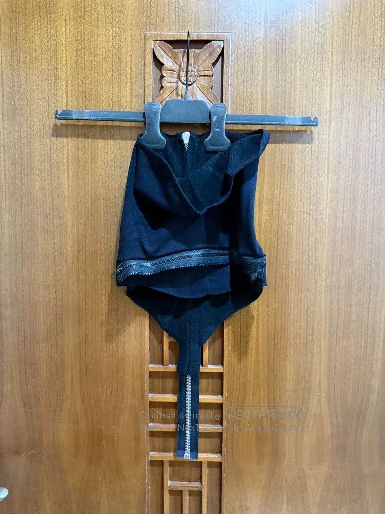 Acronym Acronym Black and silver scarf Size ONE SIZE - 2 Thumbnail