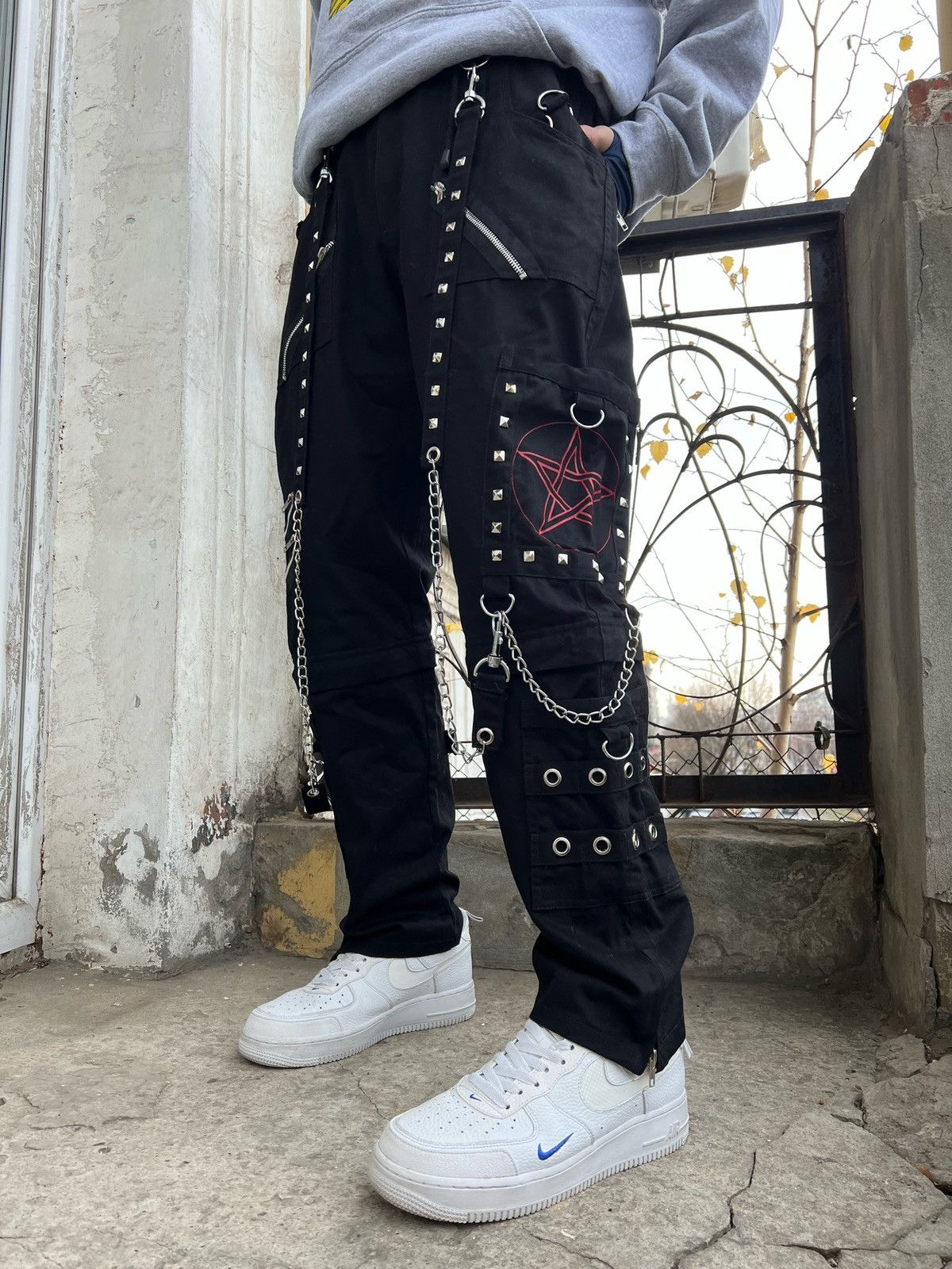 Tripp NYC × Vintage Tripp NYC style Pants Jeans Size L Jnco Daang Goodman Goth Size US 34 / EU 50 - 3 Thumbnail