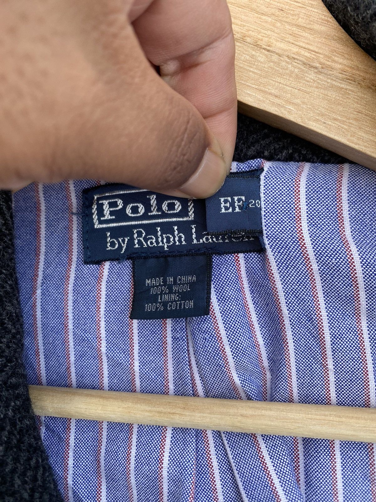 Polo Ralph Lauren Rare Vintage Polo Ralph Lauren Wool Coat/ Jacket Size US S / EU 44-46 / 1 - 10 Thumbnail