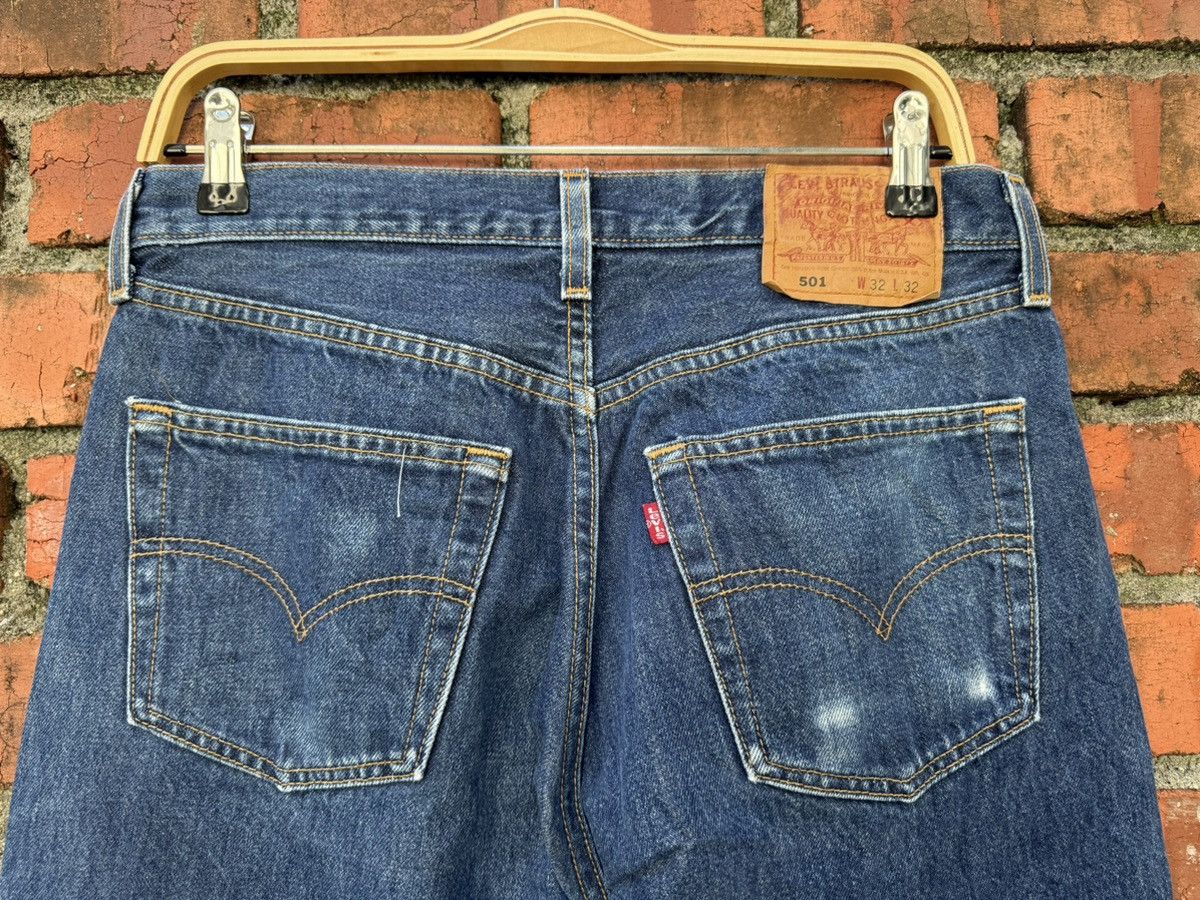 Levi's Vintage Clothing W31x29.5 Vintage levi’s 501 90s made in USA Size US 31 - 3 Thumbnail