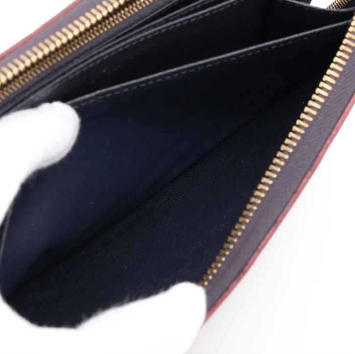 Louis Vuitton Monogram Empreinte Zippy Wallet Navy Size ONE SIZE - 9 Thumbnail