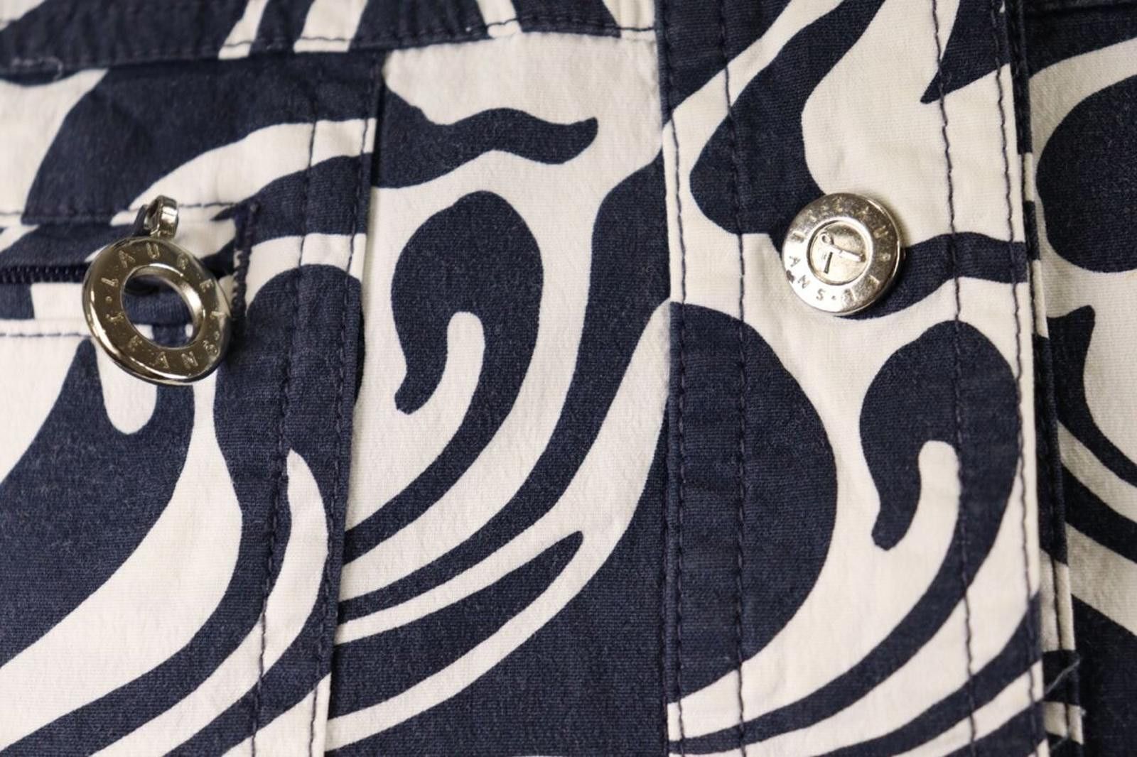 Polo Ralph Lauren Laurel Jeans by Escada Blue Abstract Button Shirt Size 38 Size M / US 6-8 / IT 42-44 - 5 Thumbnail
